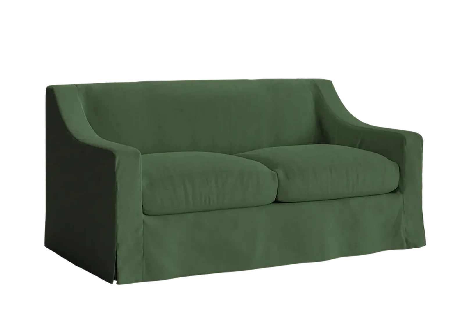 Slipcover: The Evergreen Loveseat