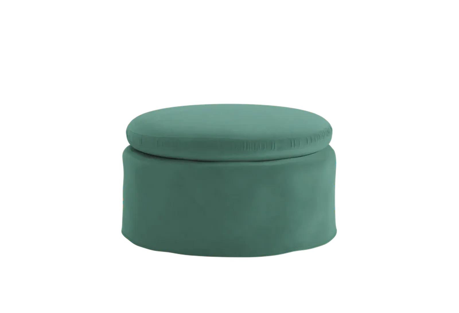 Slipcover: The Evergreen Ottoman