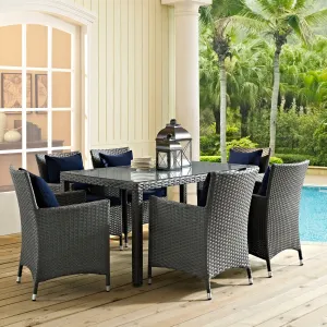 Sojourn 59" Outdoor Patio Dining Table by Modway
