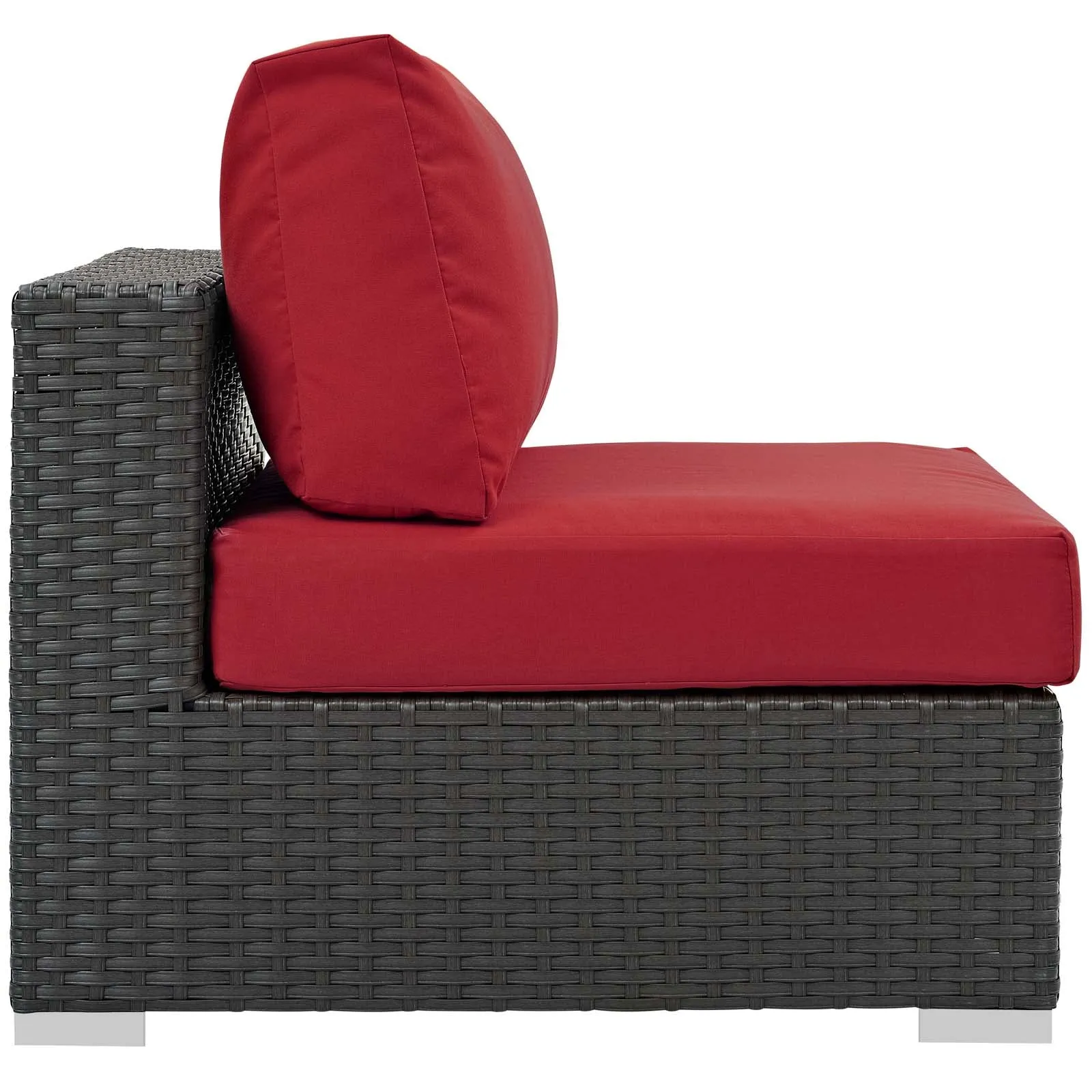 Sojourn Outdoor Patio Fabric Sunbrella® Armless by Modway
