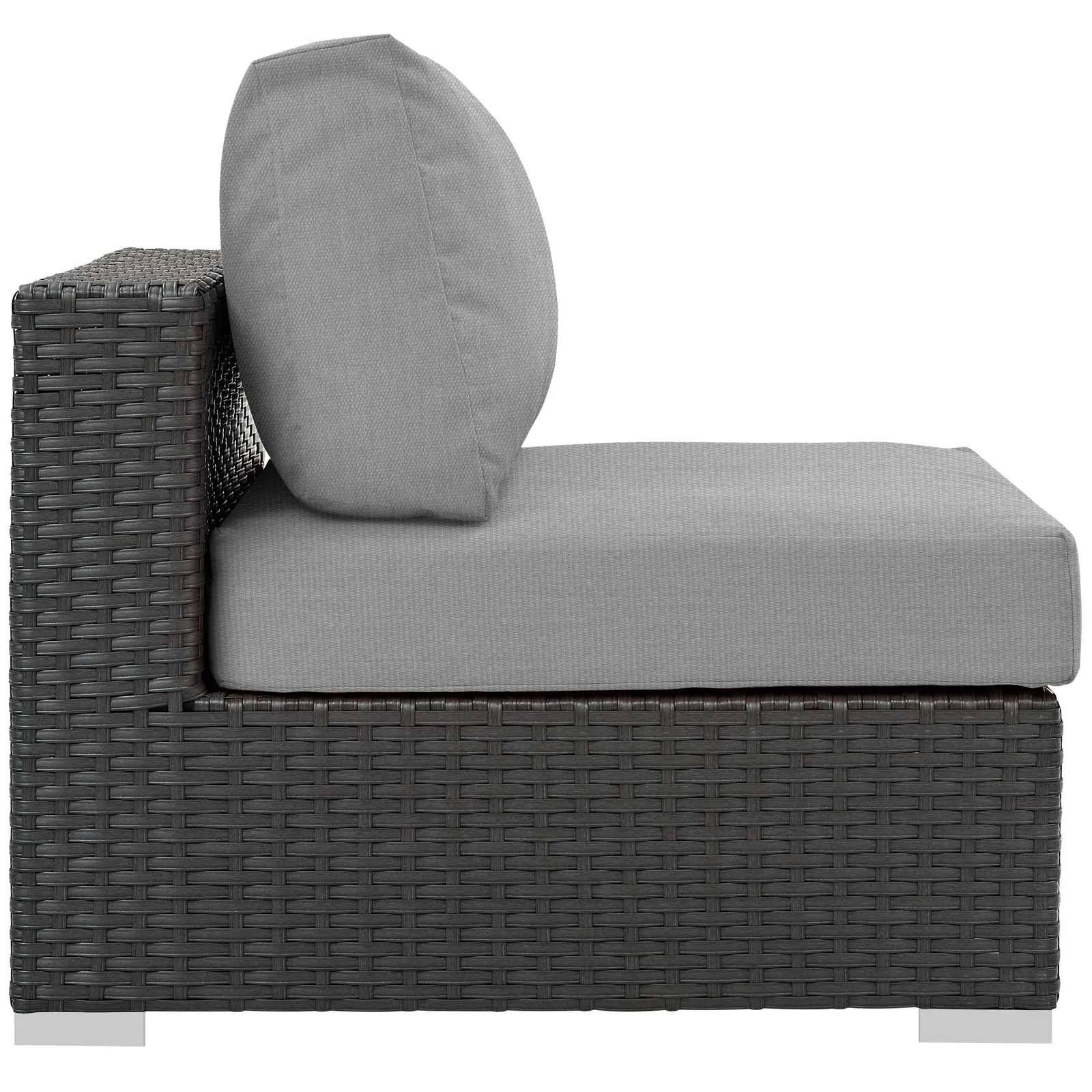 Sojourn Outdoor Patio Fabric Sunbrella® Armless by Modway