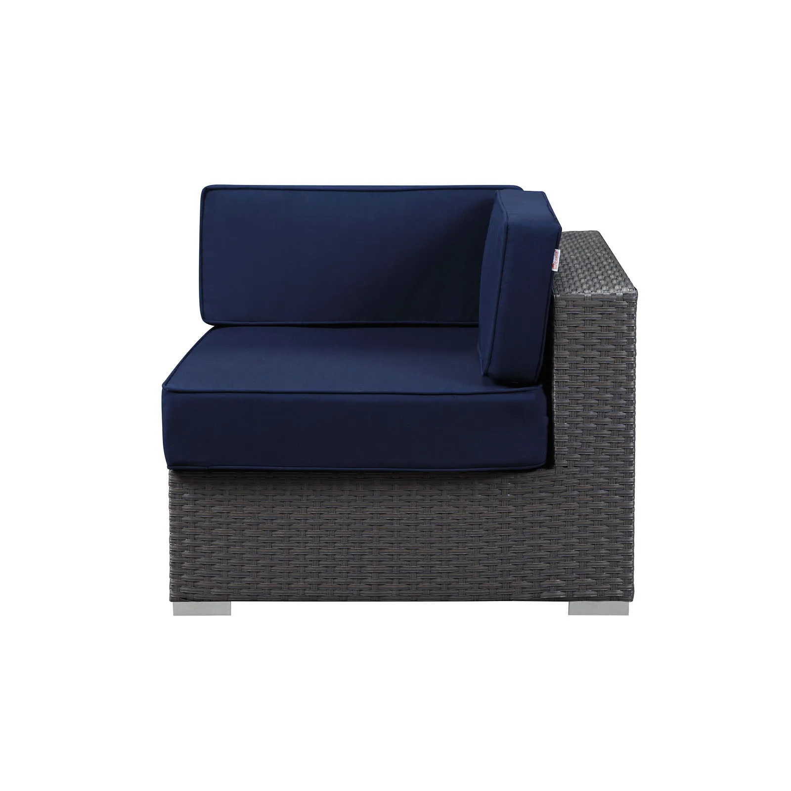 Sojourn Outdoor Patio Sunbrella® Corner by Modway