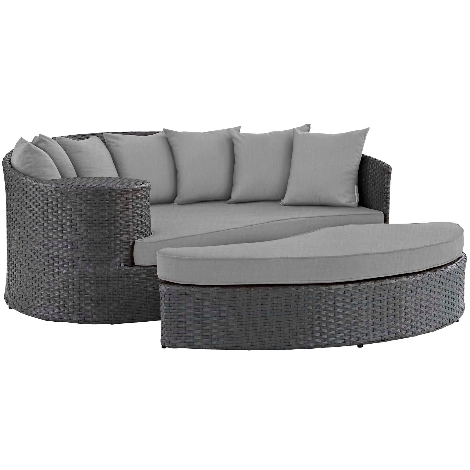 Sojourn Outdoor Patio Sunbrella® Daybed by Modway