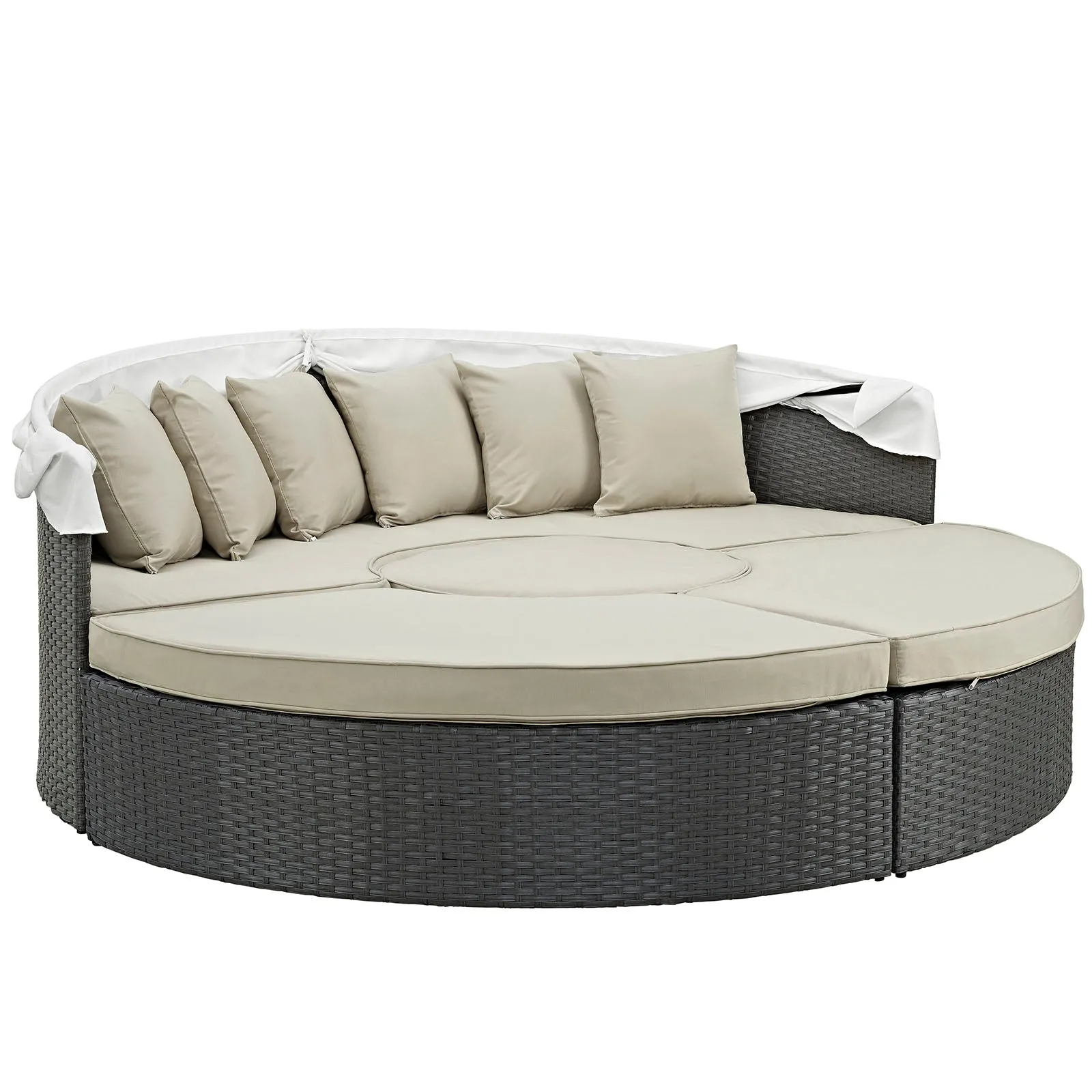 Sojourn Outdoor Patio Sunbrella® Daybed by Modway