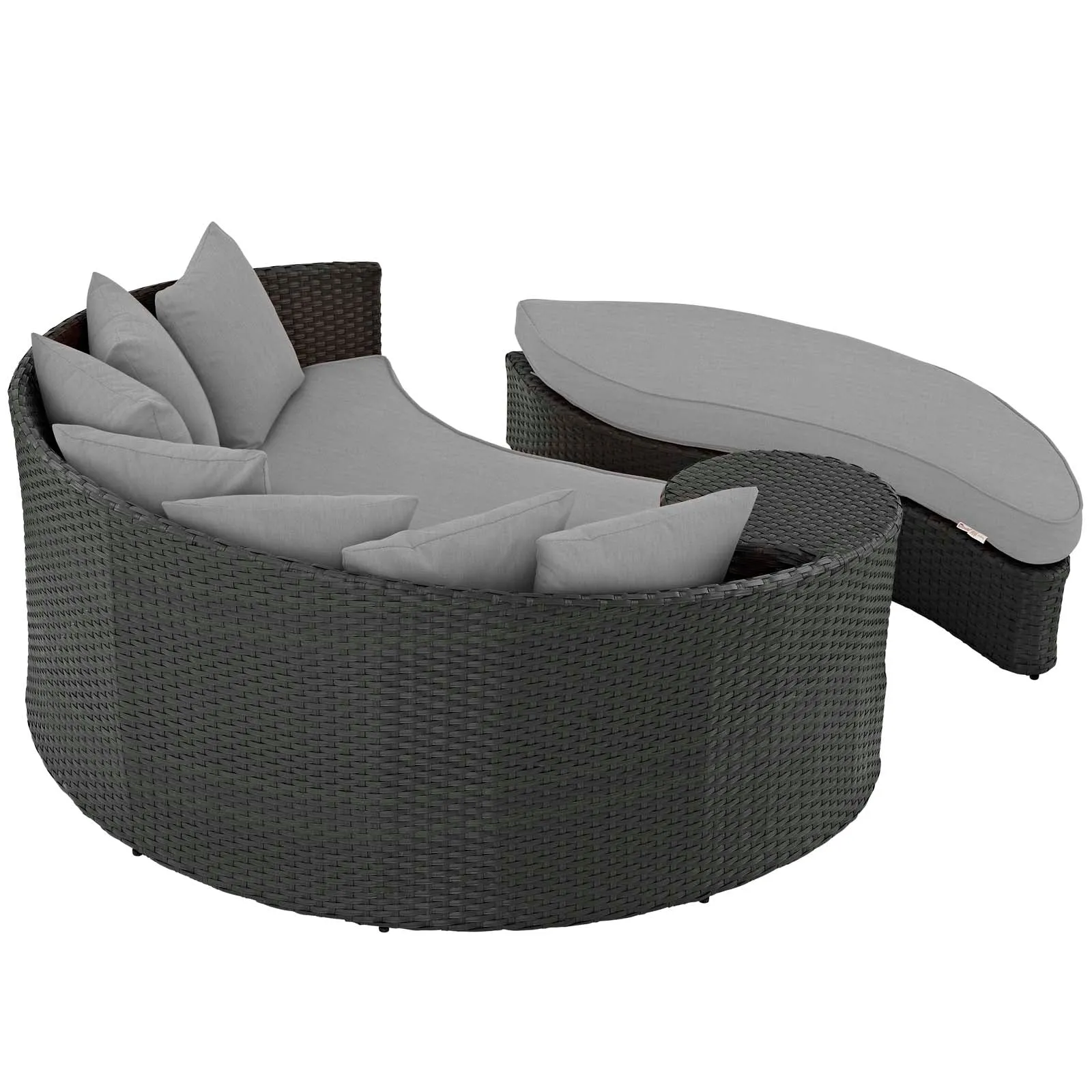 Sojourn Outdoor Patio Sunbrella® Daybed by Modway