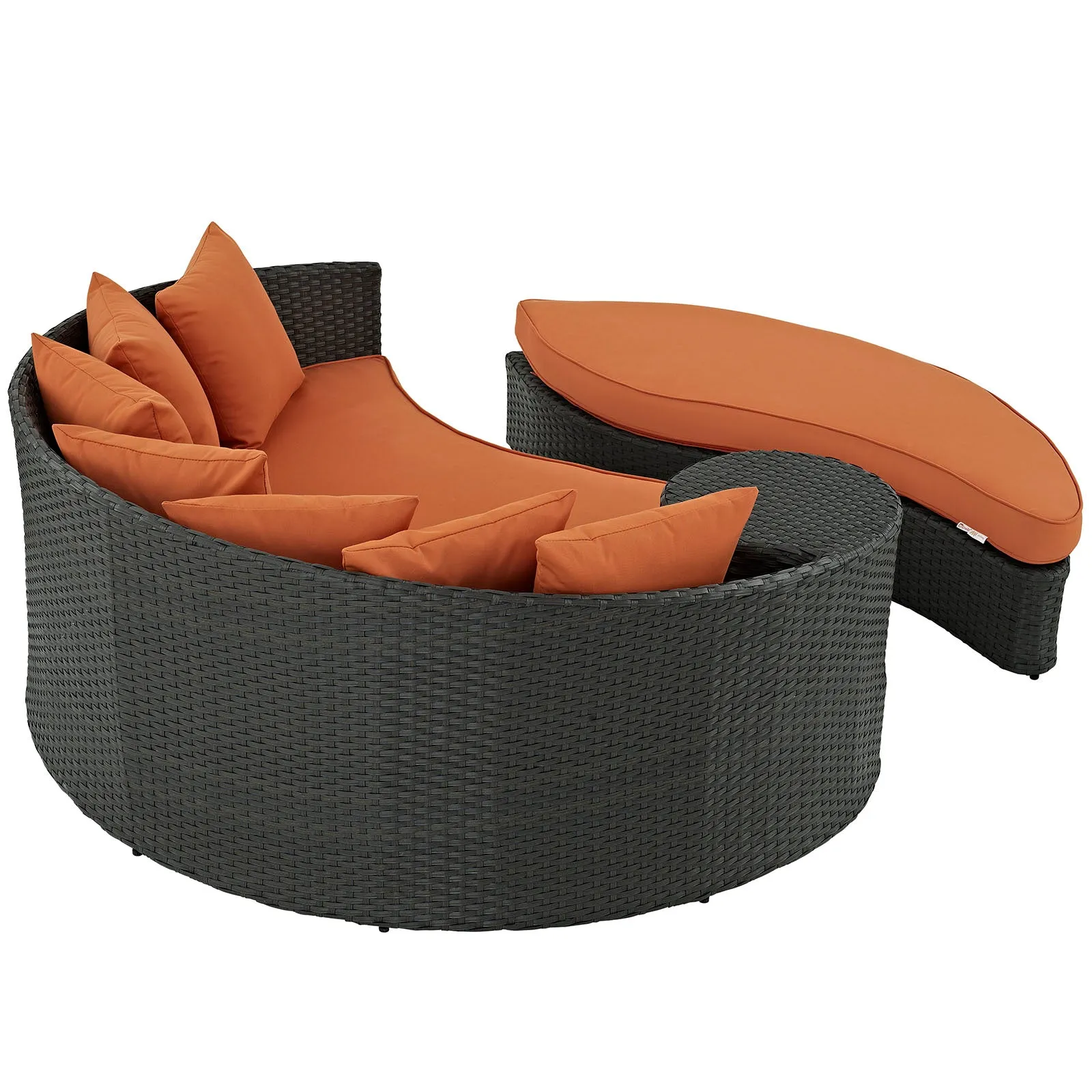 Sojourn Outdoor Patio Sunbrella® Daybed by Modway
