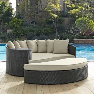 Sojourn Outdoor Patio Sunbrella® Daybed by Modway