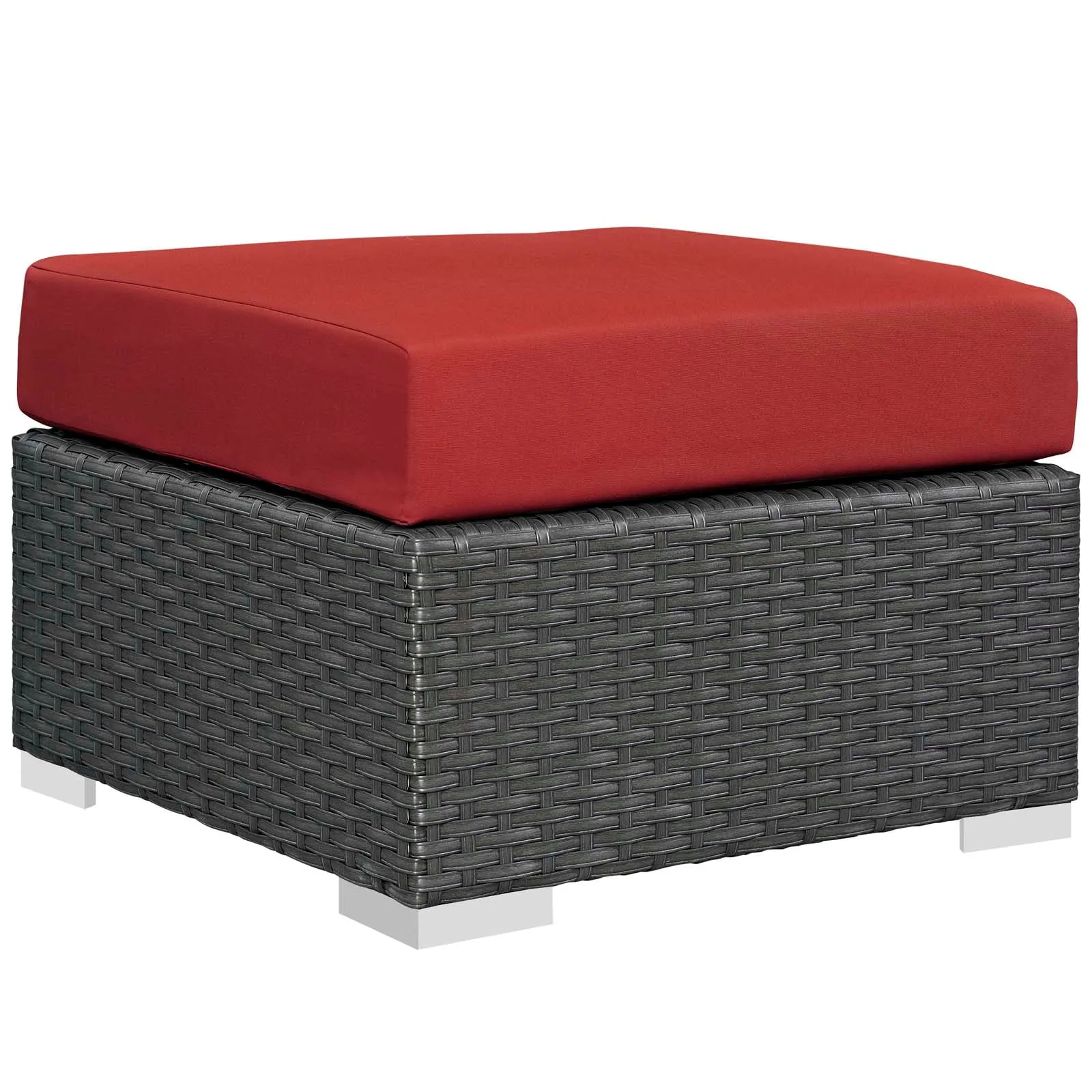 Sojourn Outdoor Patio Sunbrella® Ottoman by Modway