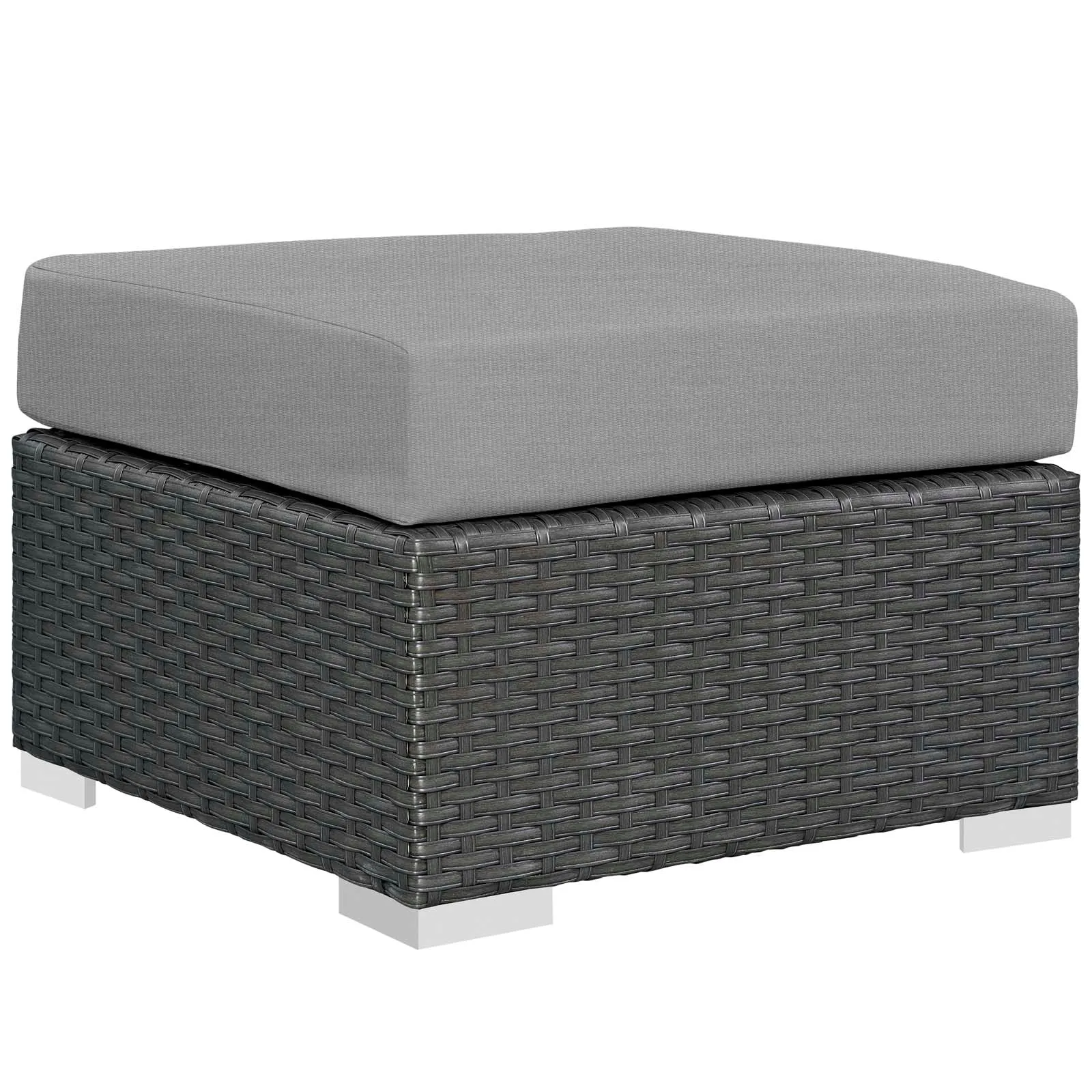 Sojourn Outdoor Patio Sunbrella® Ottoman by Modway