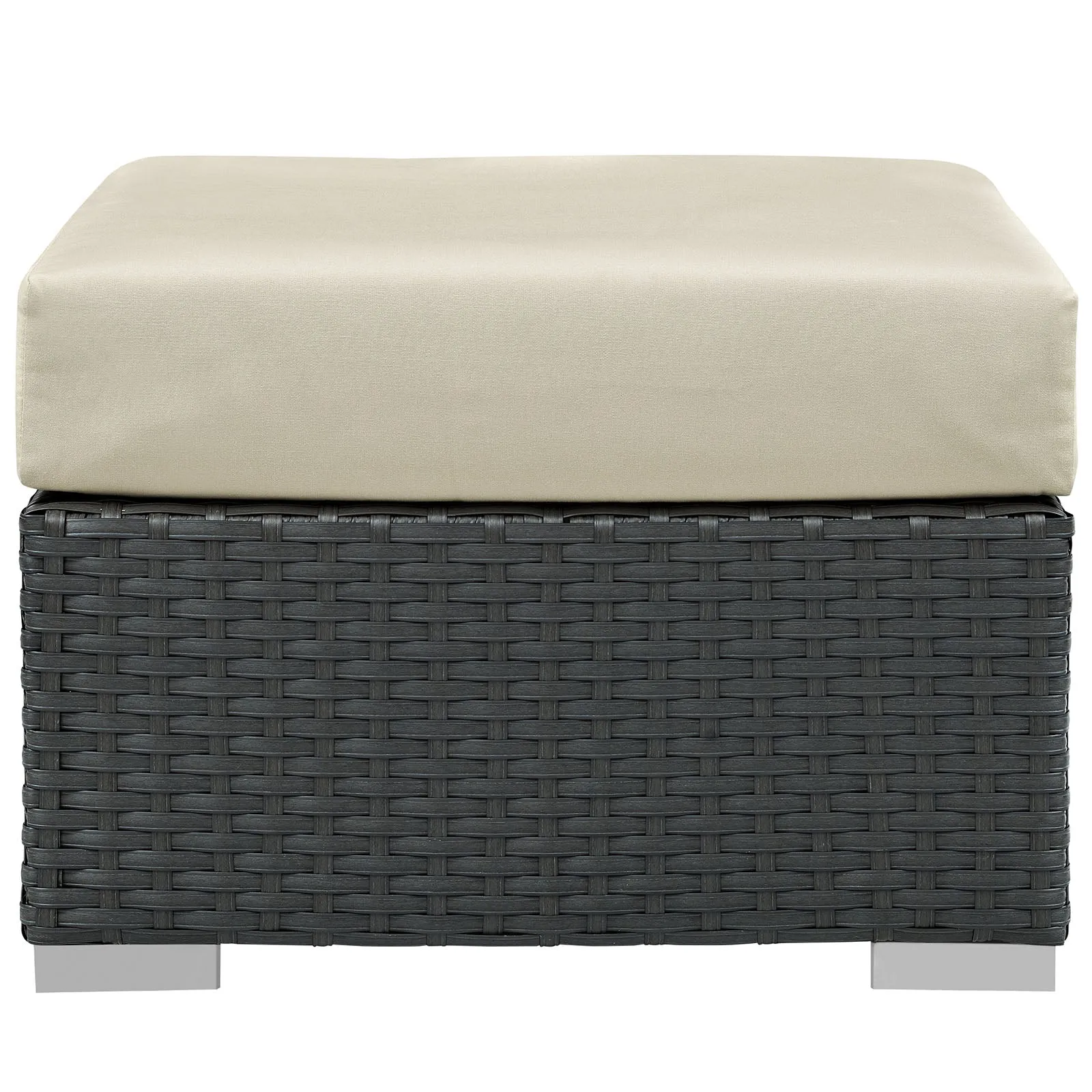 Sojourn Outdoor Patio Sunbrella® Ottoman by Modway