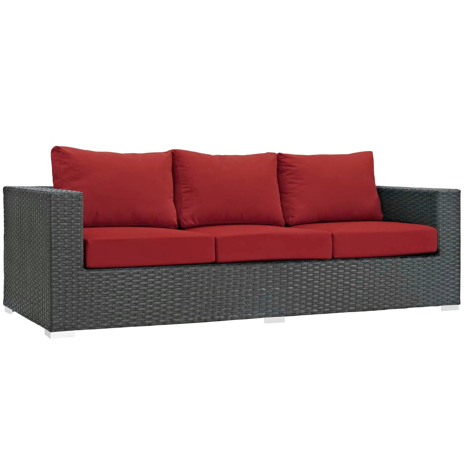 Sojourn Outdoor Patio Sunbrella® Sofa by Modway