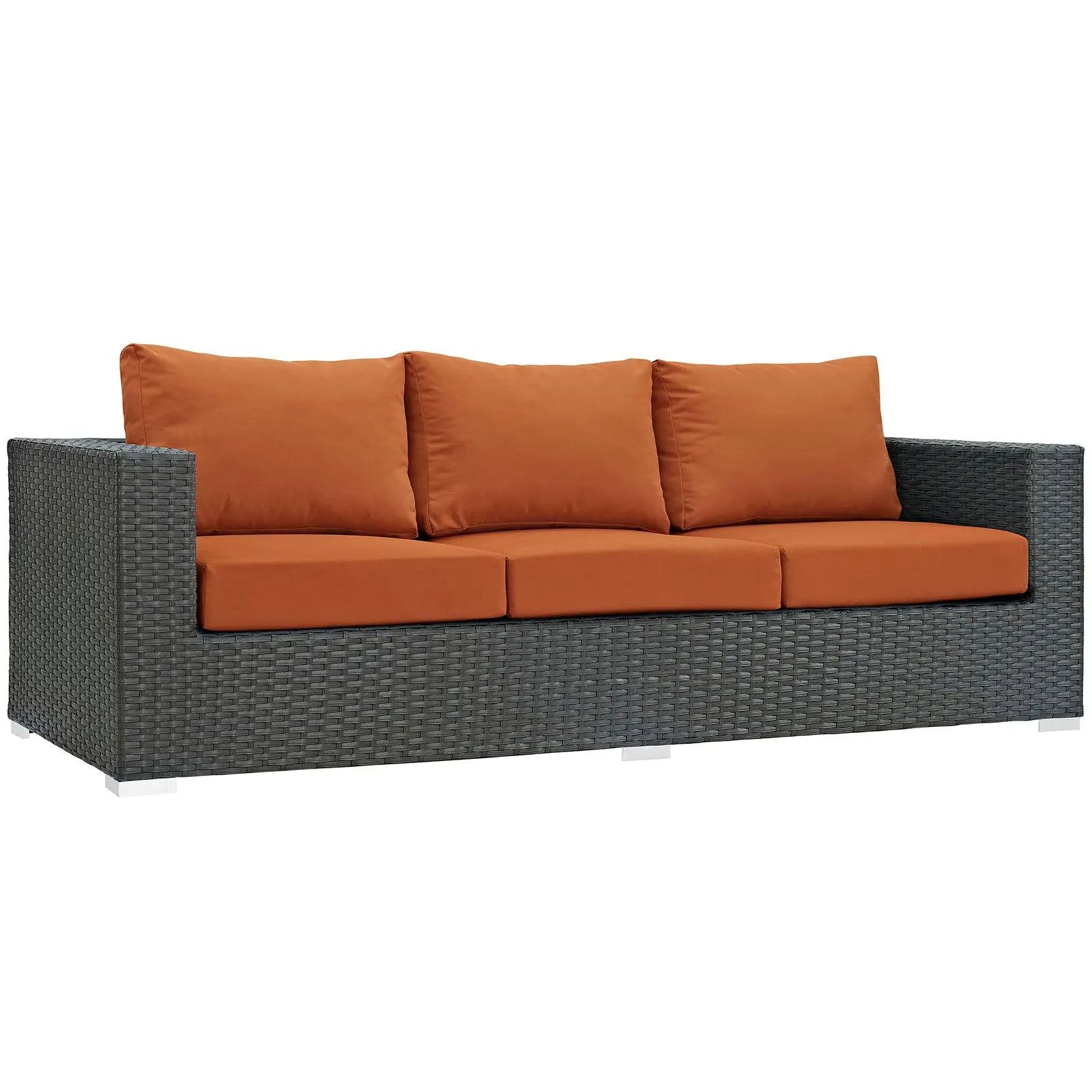 Sojourn Outdoor Patio Sunbrella® Sofa by Modway