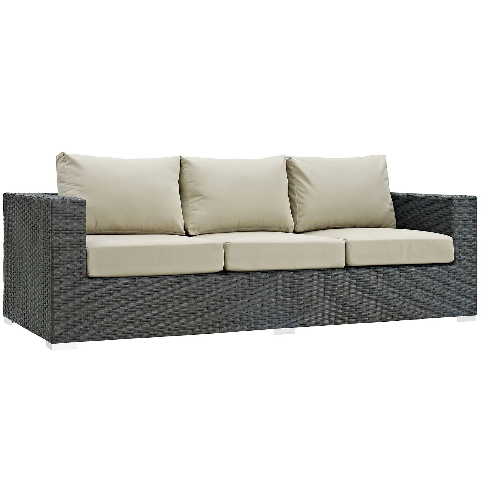 Sojourn Outdoor Patio Sunbrella® Sofa by Modway