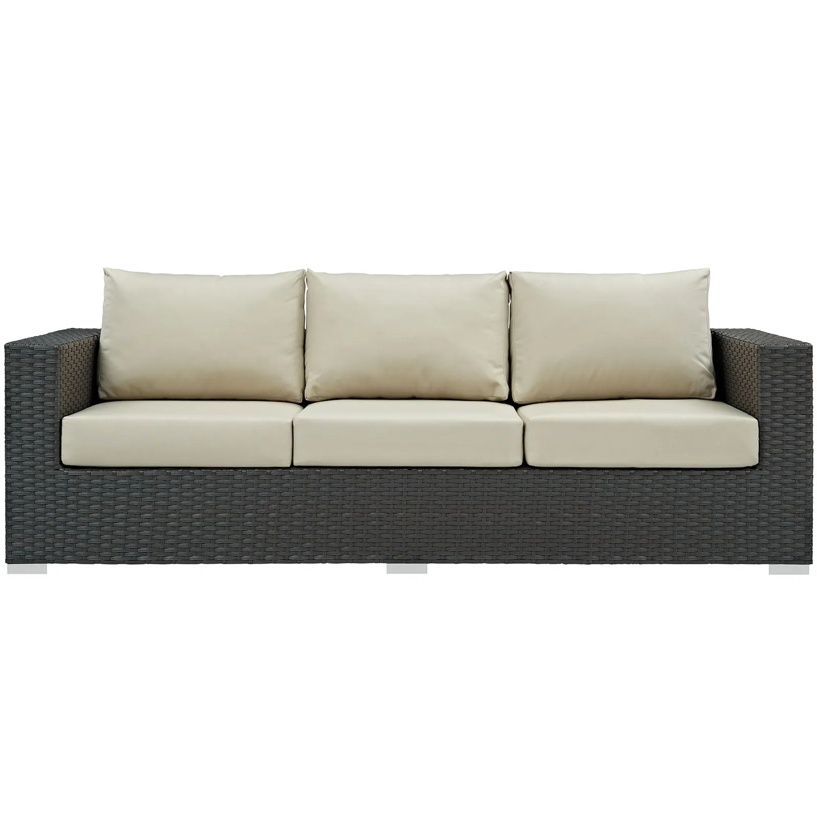 Sojourn Outdoor Patio Sunbrella® Sofa by Modway