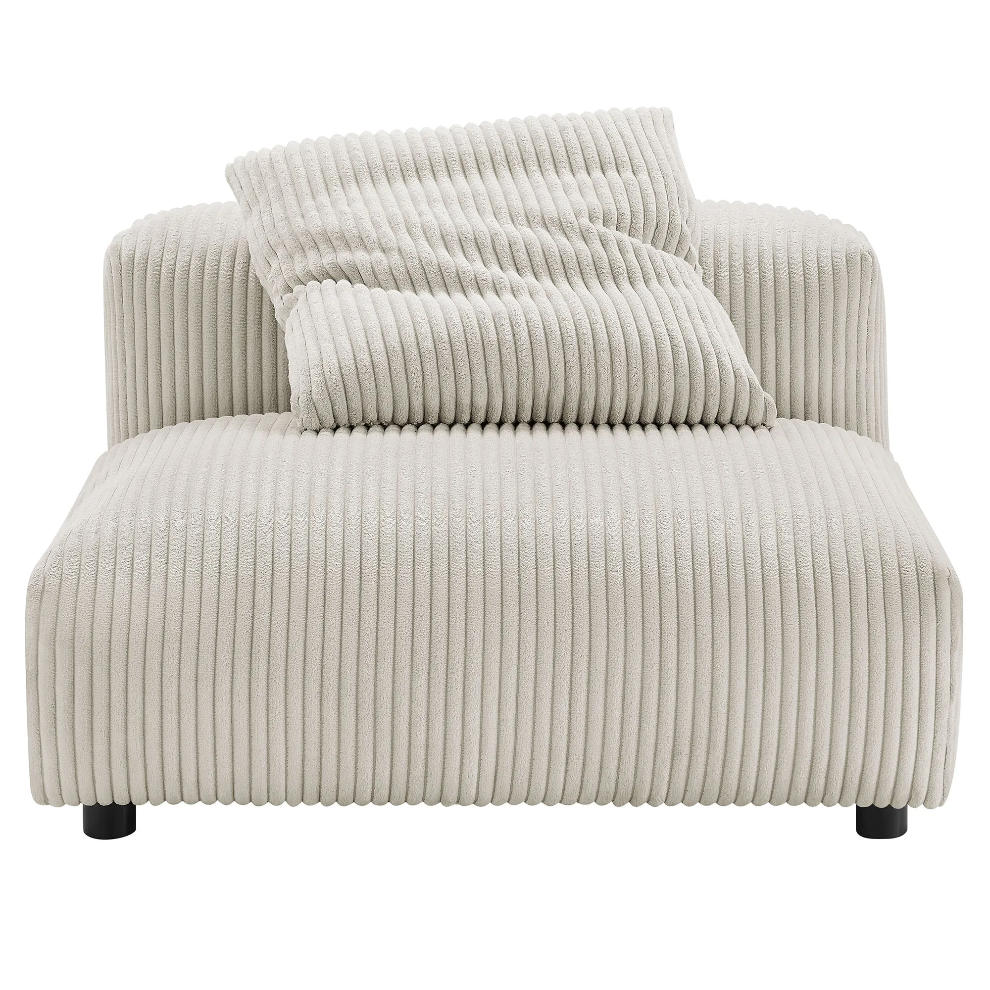 Solace 4-Piece Modular Corduroy Upholstered Sectional Sofa by Modway