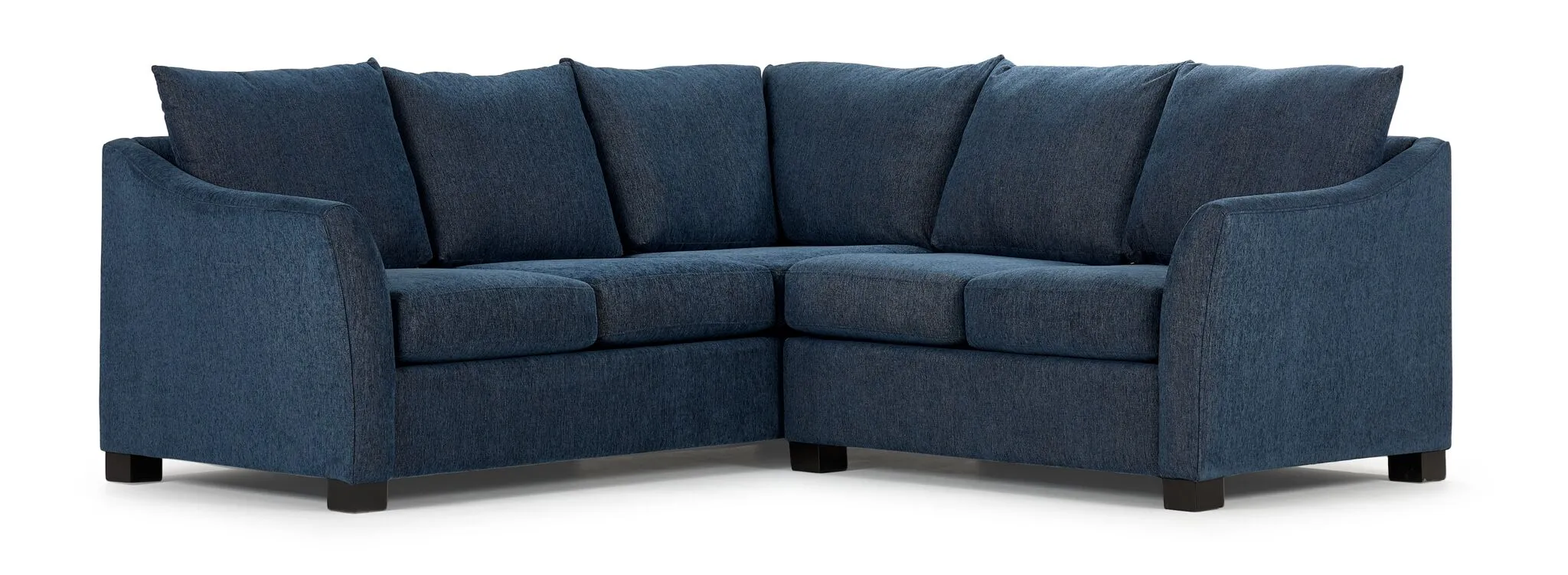 Tami 2-Piece Sectional with Right-Facing Loveseat - Dexter Dark Blue