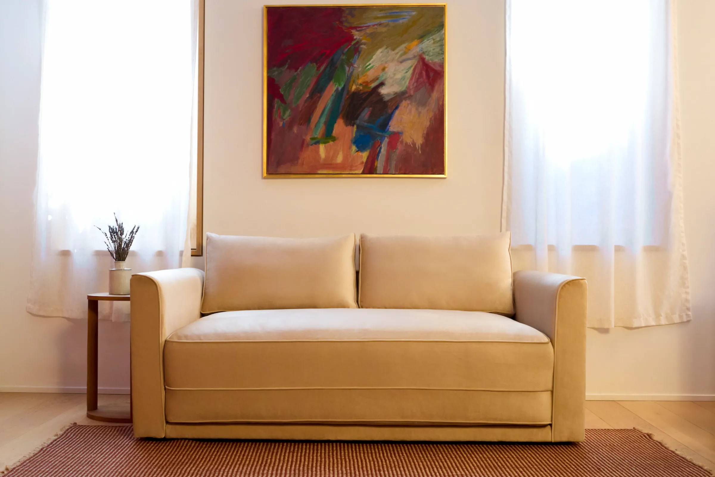 The Eclipse Sofa in Recycled Velvet
