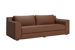 The Elevate 86" Sofa in Cactus Leather