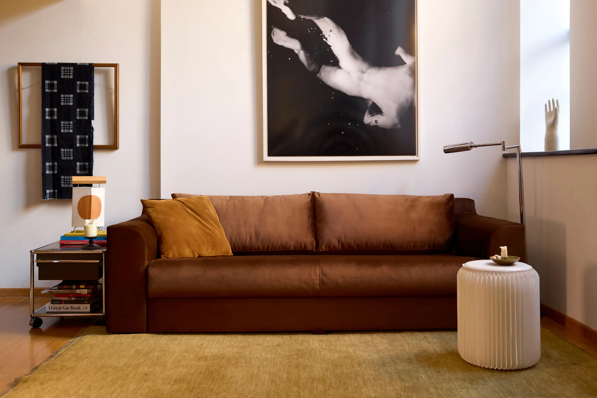 The Elevate 86" Sofa in Natural Hemp
