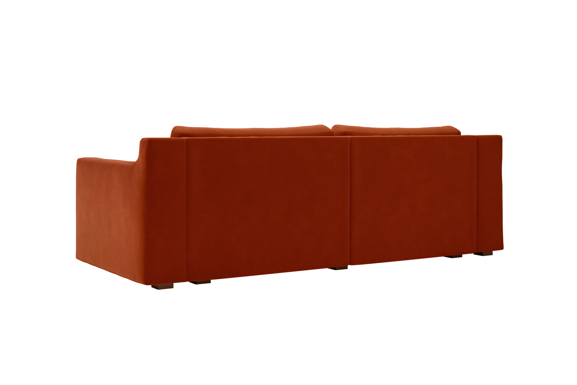 The Elevate 86" Sofa in Recycled Velvet