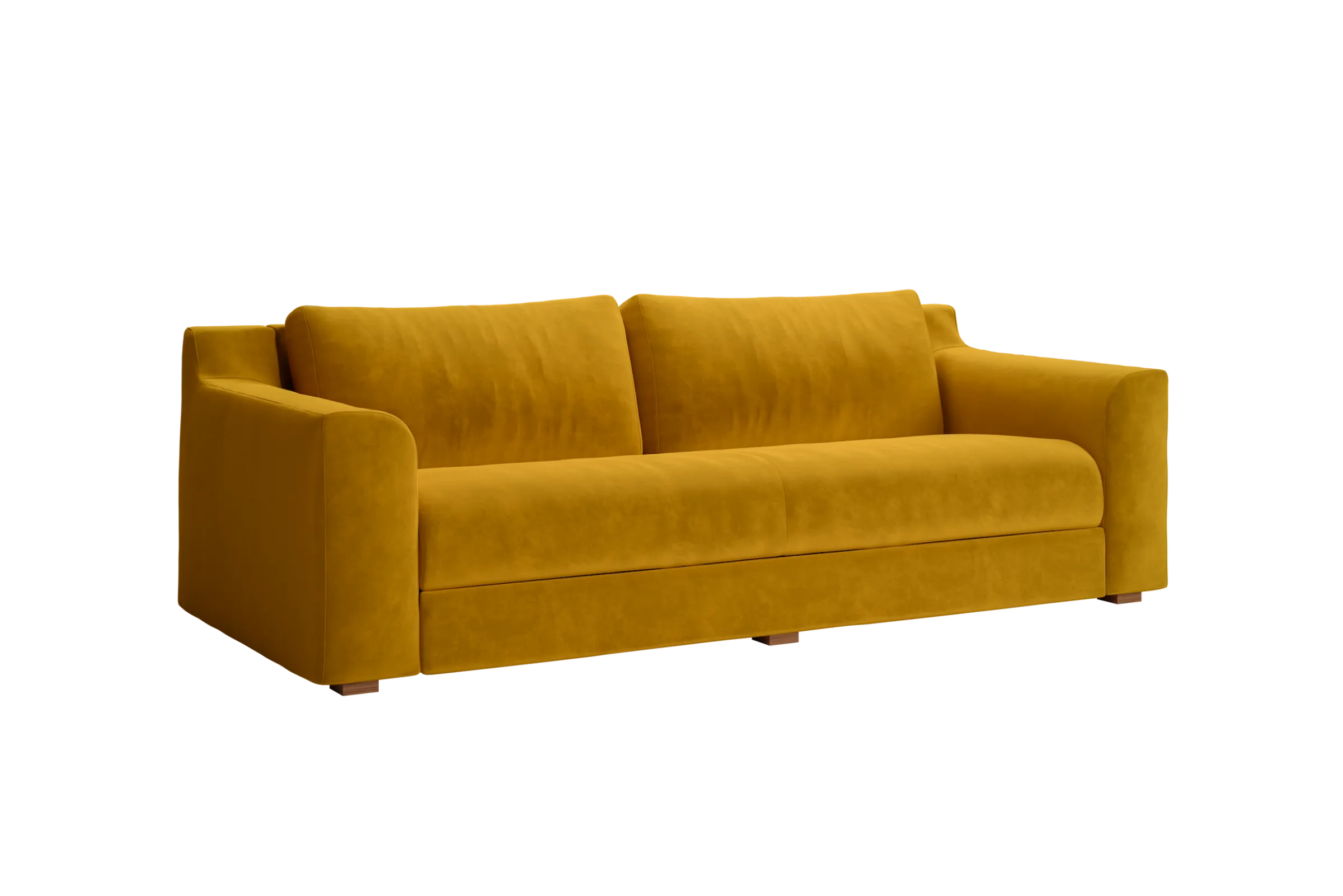 The Elevate 86" Sofa in Recycled Velvet