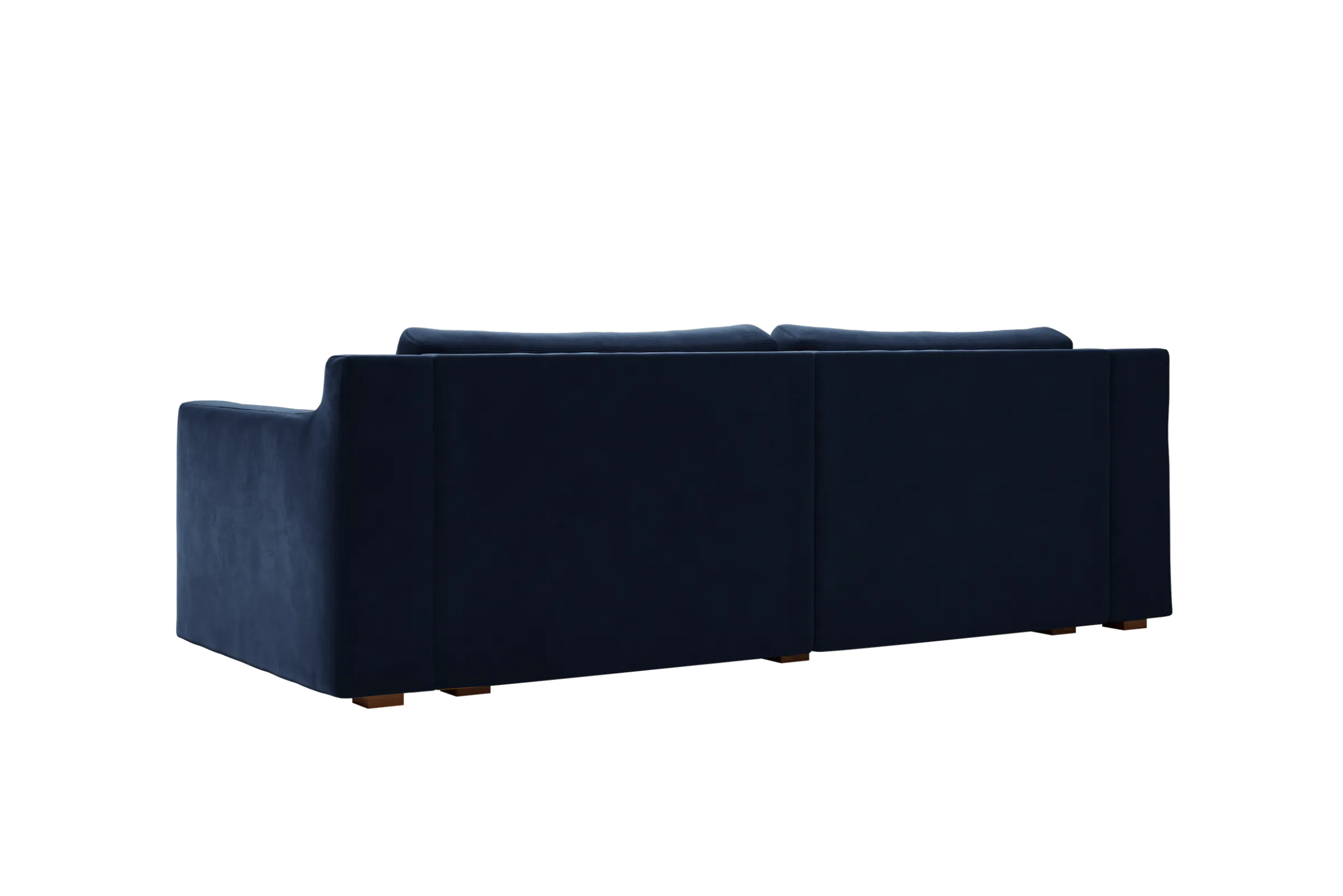 The Elevate 86" Sofa in Recycled Velvet