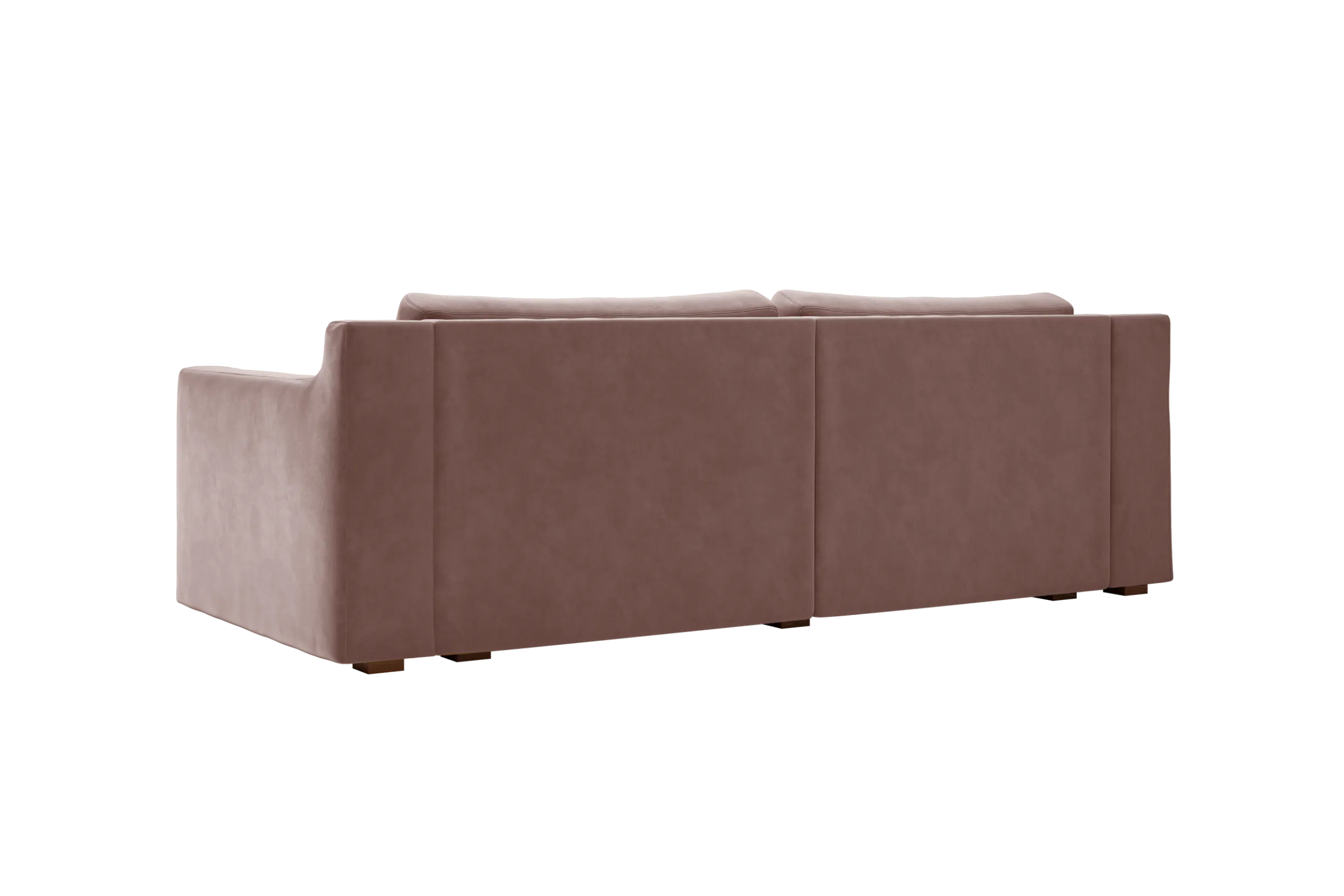 The Elevate 86" Sofa in Recycled Velvet
