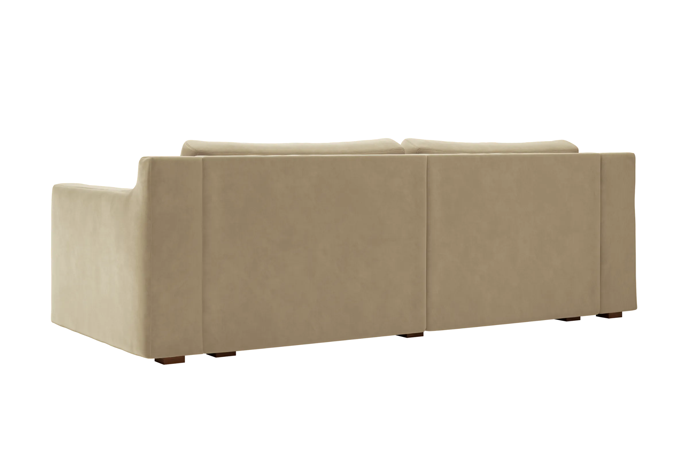 The Elevate 86" Sofa in Recycled Velvet