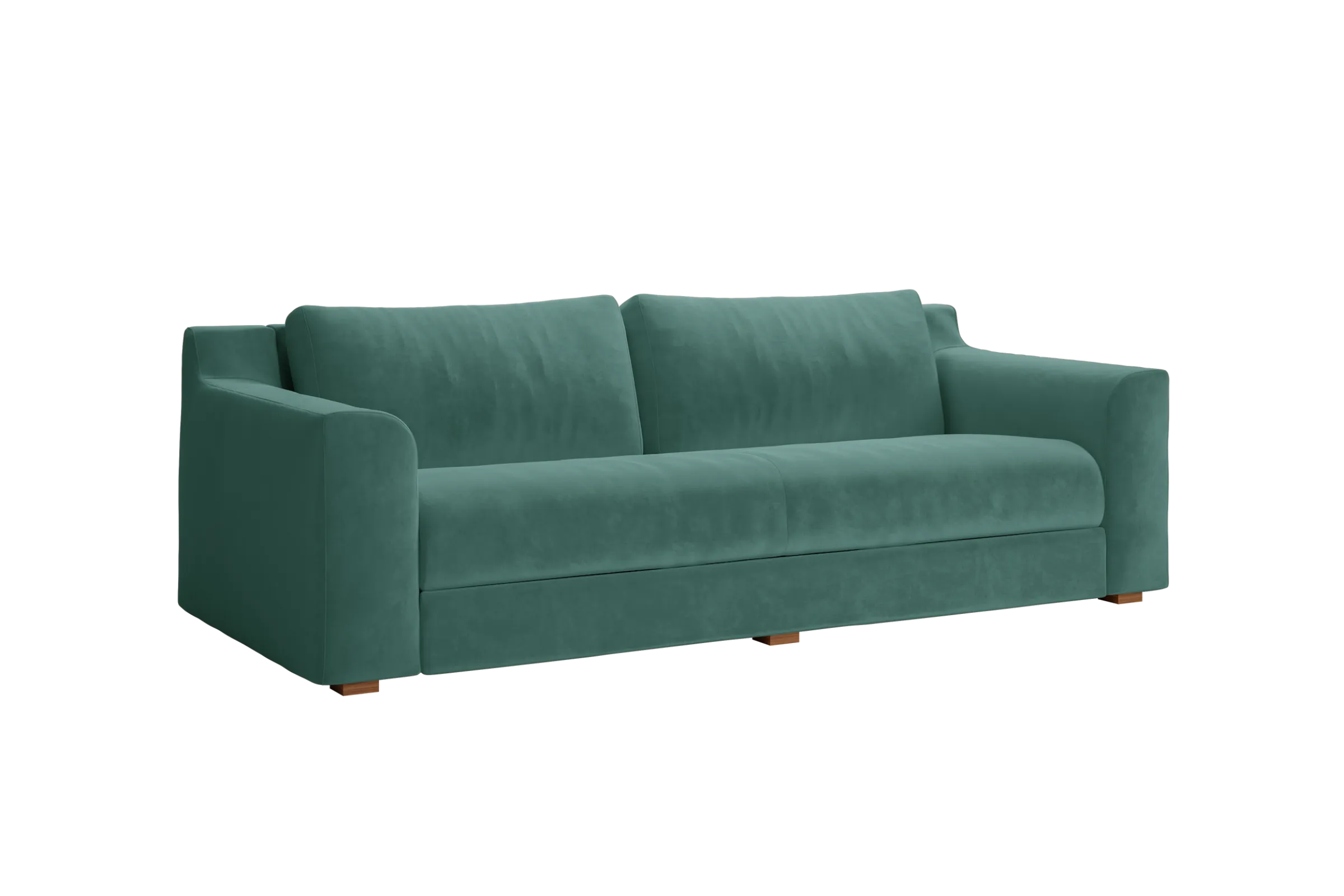 The Elevate 86" Sofa in Recycled Velvet
