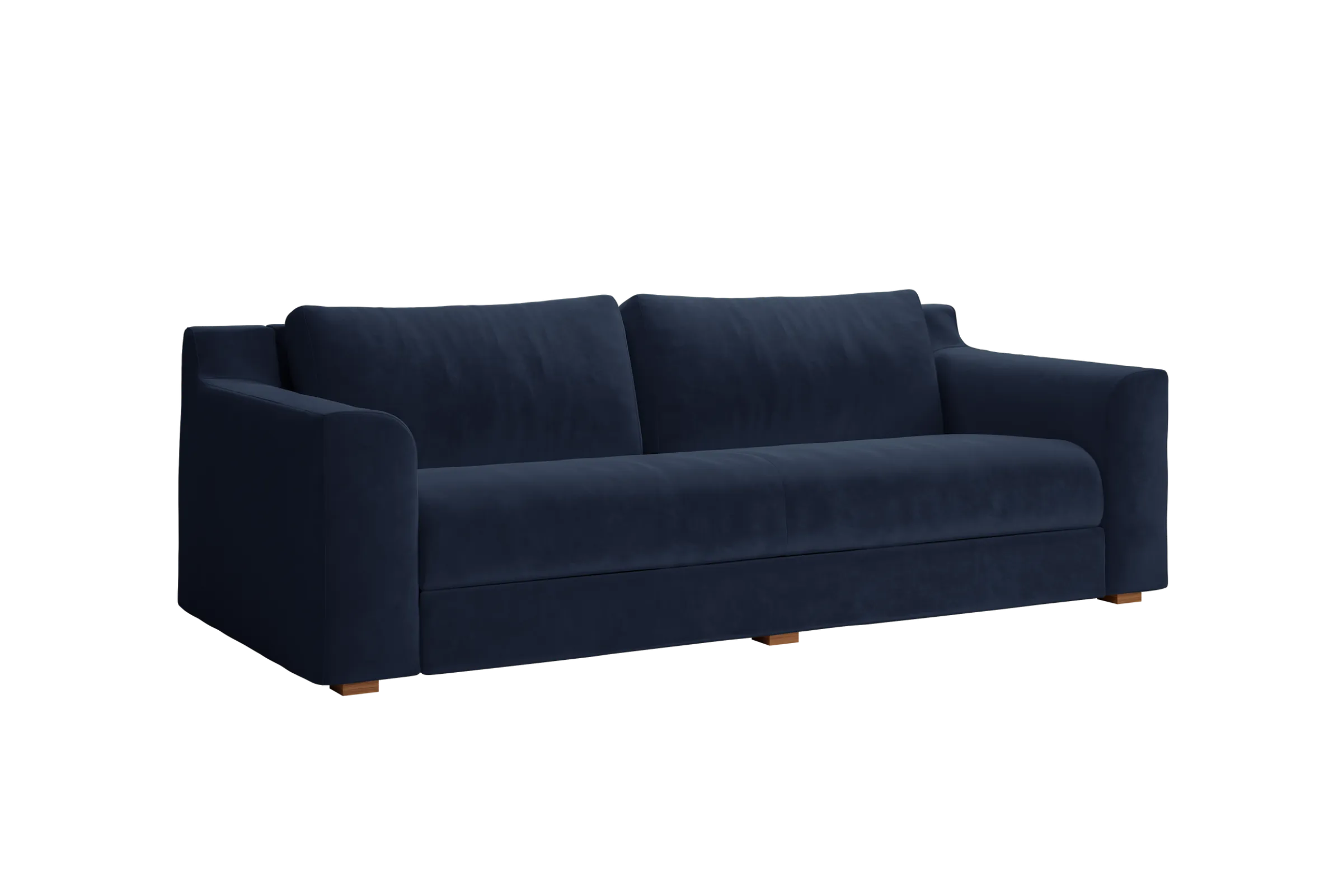 The Elevate 86" Sofa in Recycled Velvet
