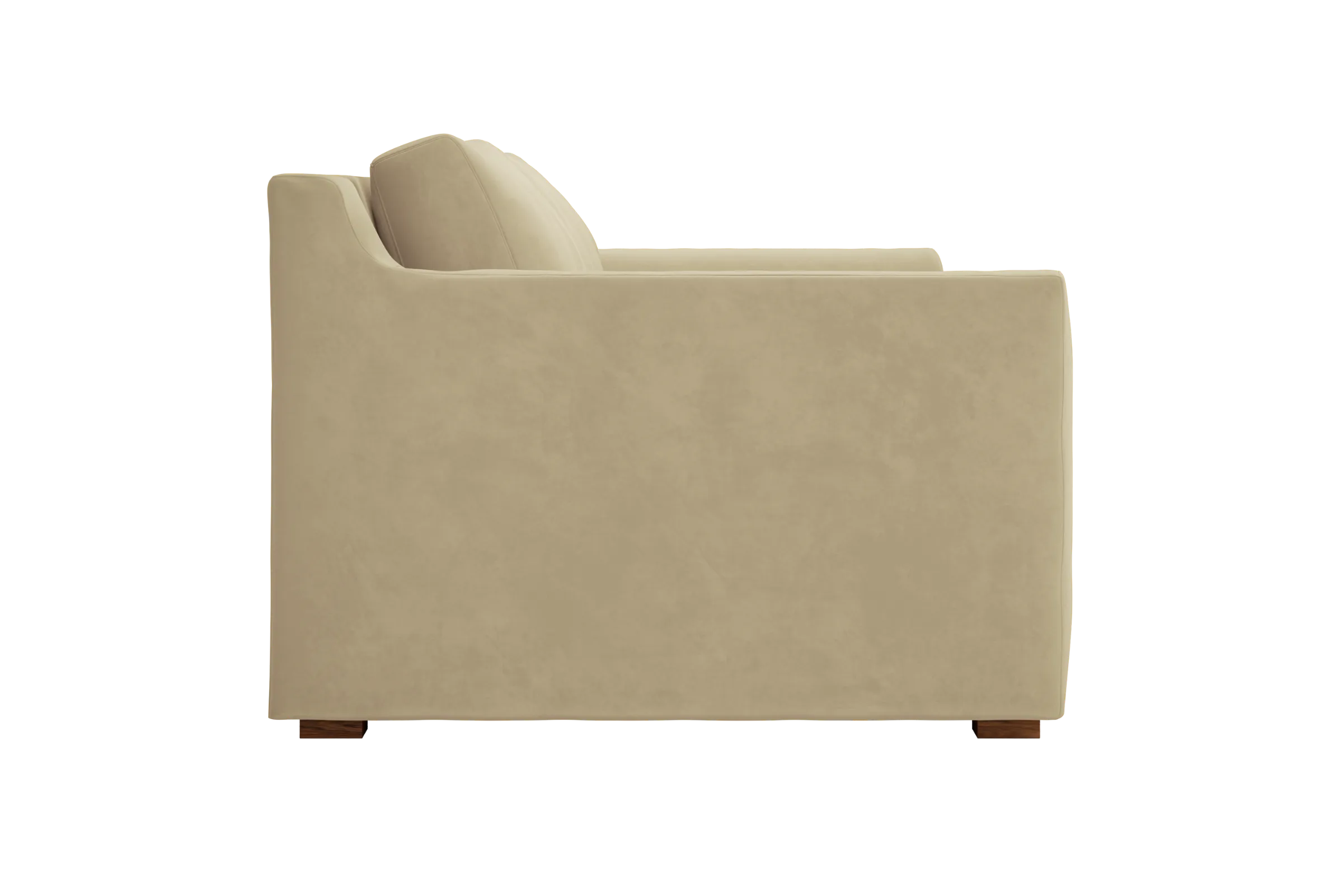 The Elevate 86" Sofa in Recycled Velvet