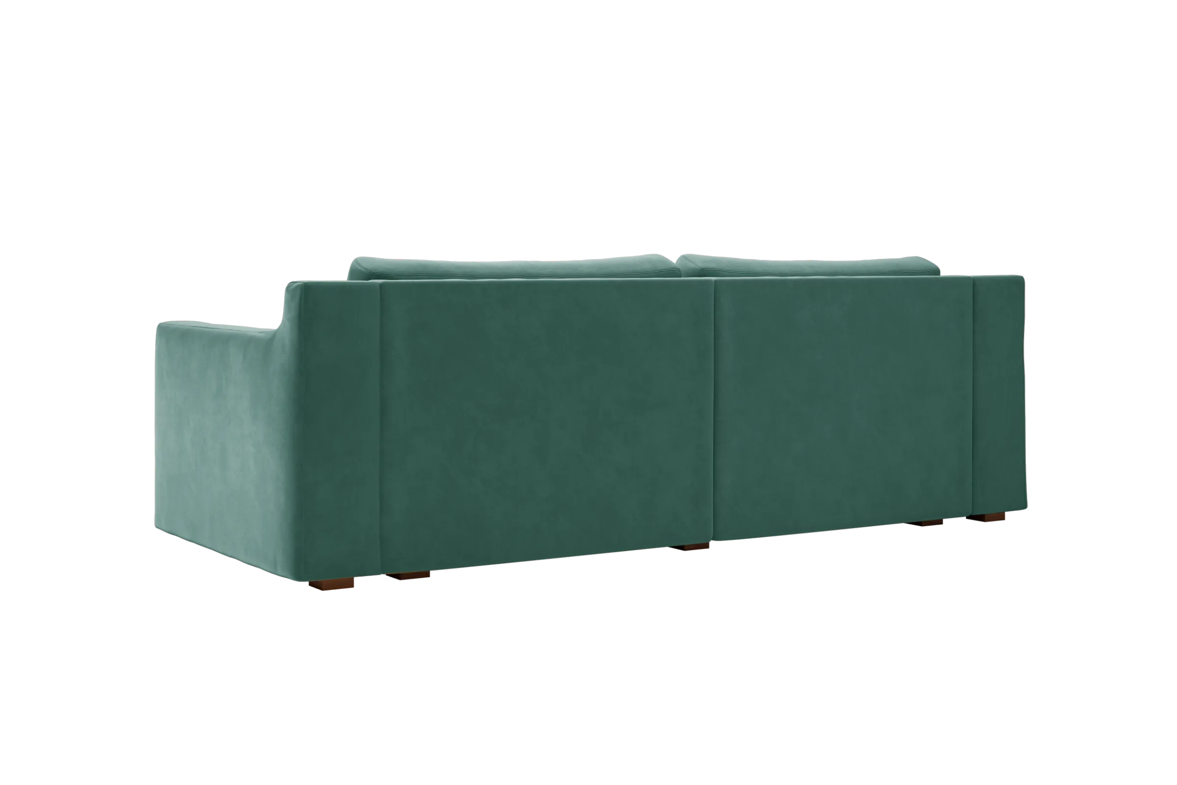 The Elevate 86" Sofa in Recycled Velvet