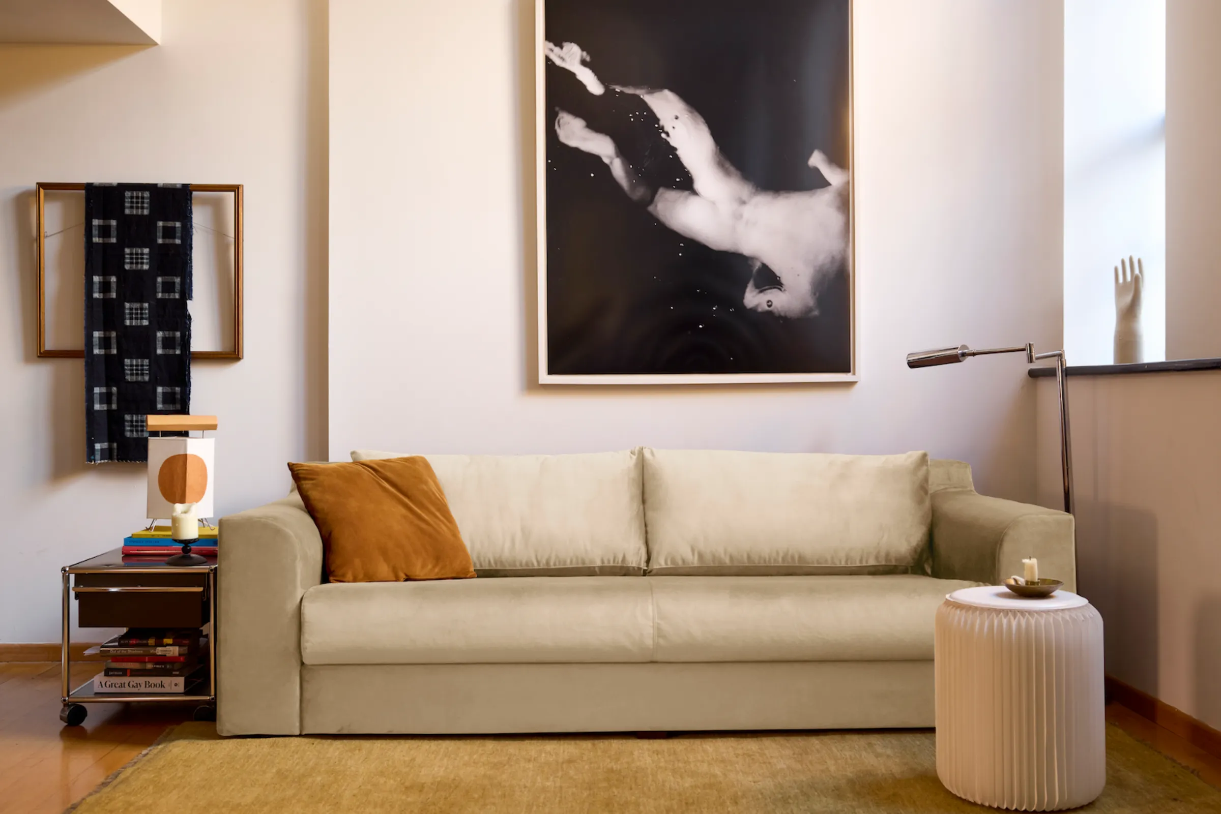 The Elevate 86" Sofa in Upcycled Poly