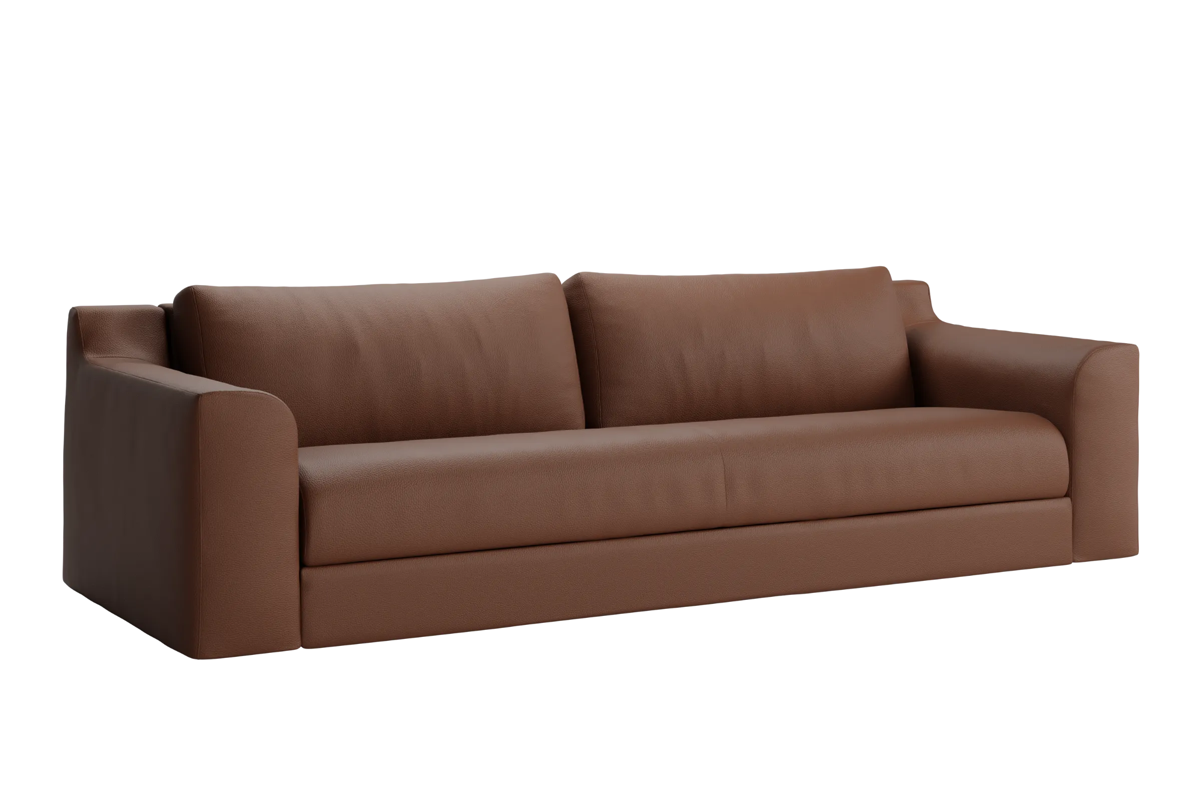 The Elevate 96" Sofa in Cactus Leather