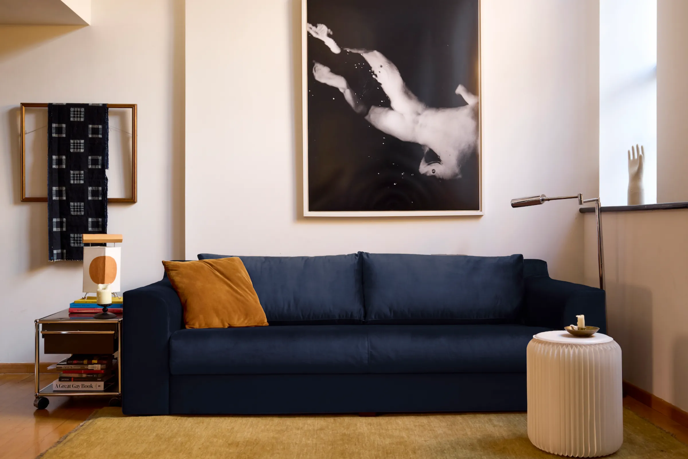 The Elevate 96" Sofa in Natural Hemp