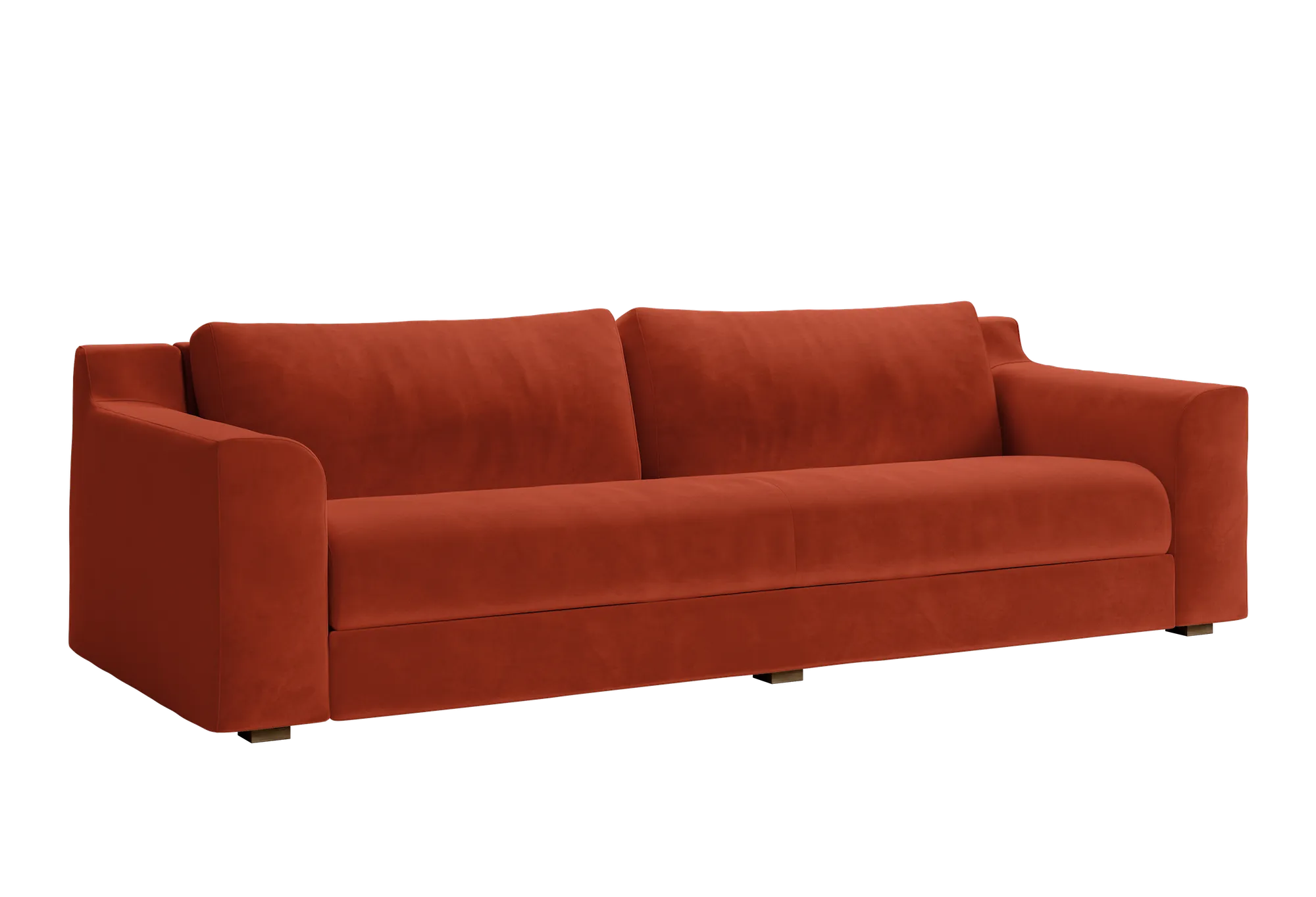 The Elevate 96" Sofa in Recycled Velvet