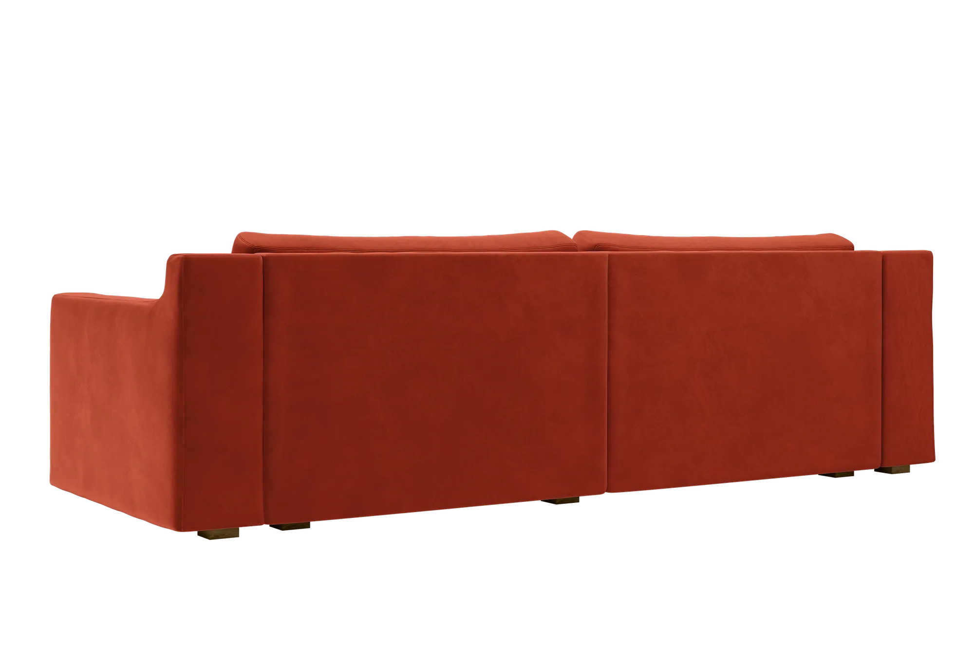 The Elevate 96" Sofa in Recycled Velvet
