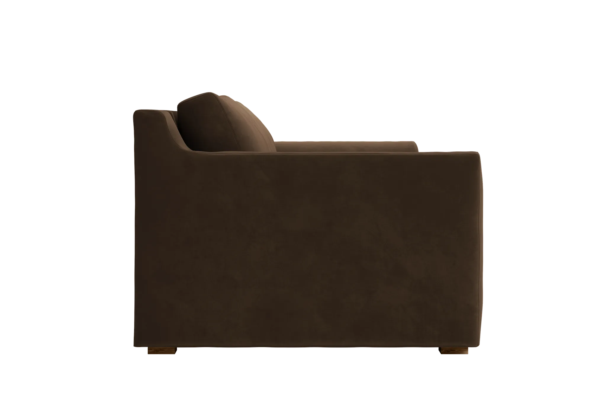 The Elevate 96" Sofa in Recycled Velvet