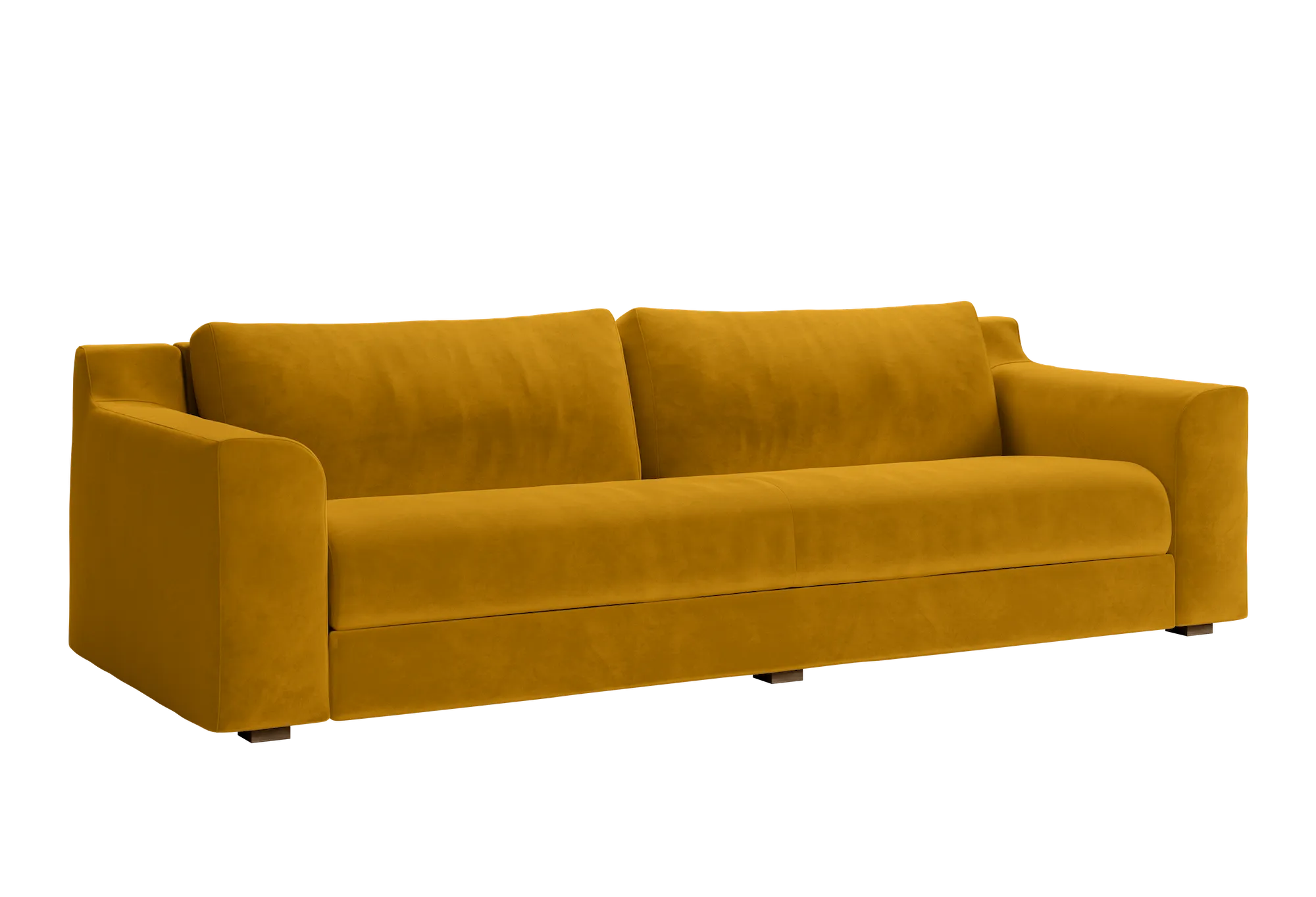 The Elevate 96" Sofa in Recycled Velvet
