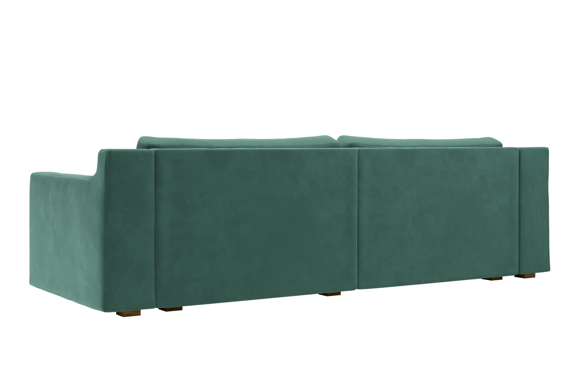 The Elevate 96" Sofa in Recycled Velvet