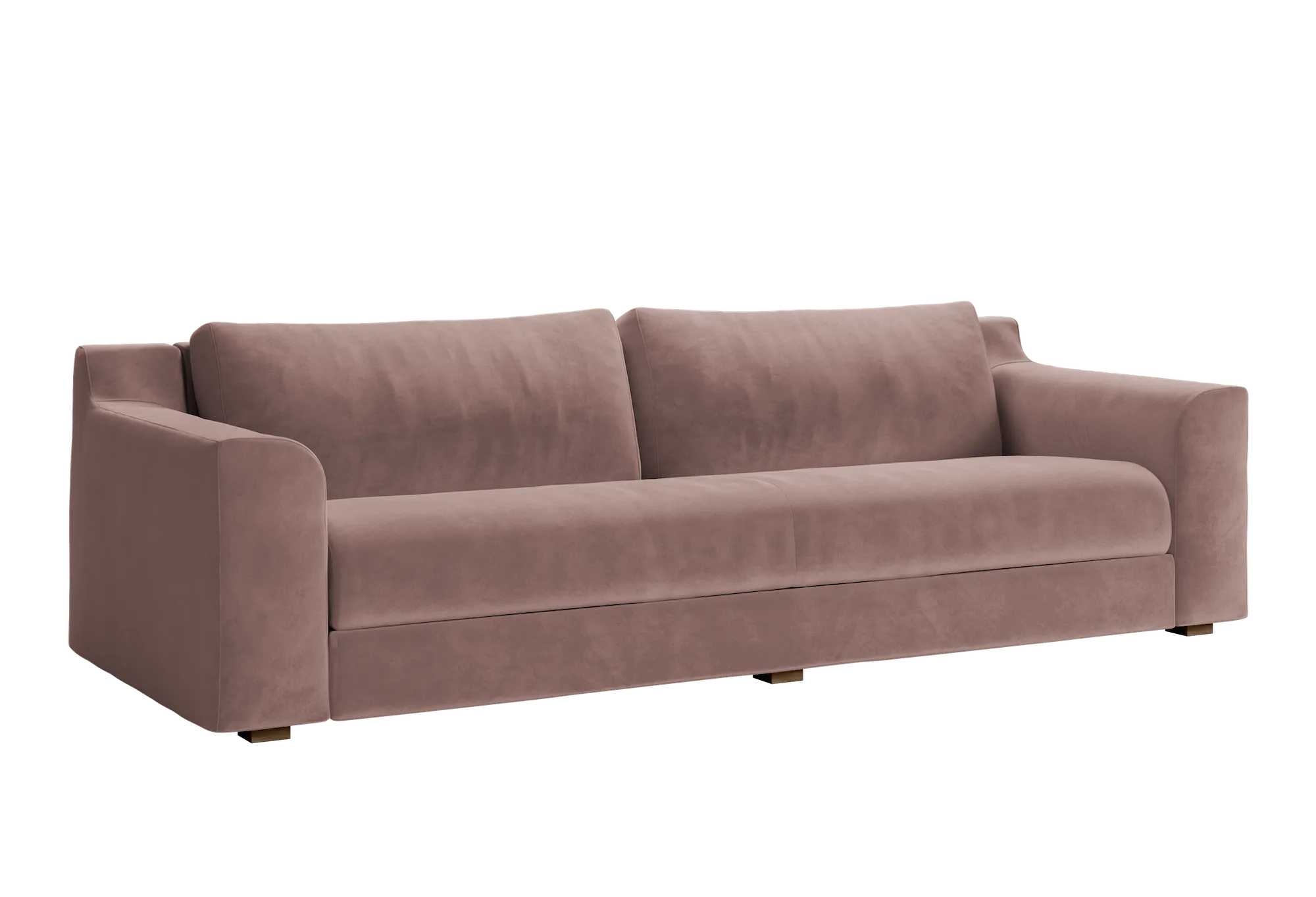 The Elevate 96" Sofa in Recycled Velvet