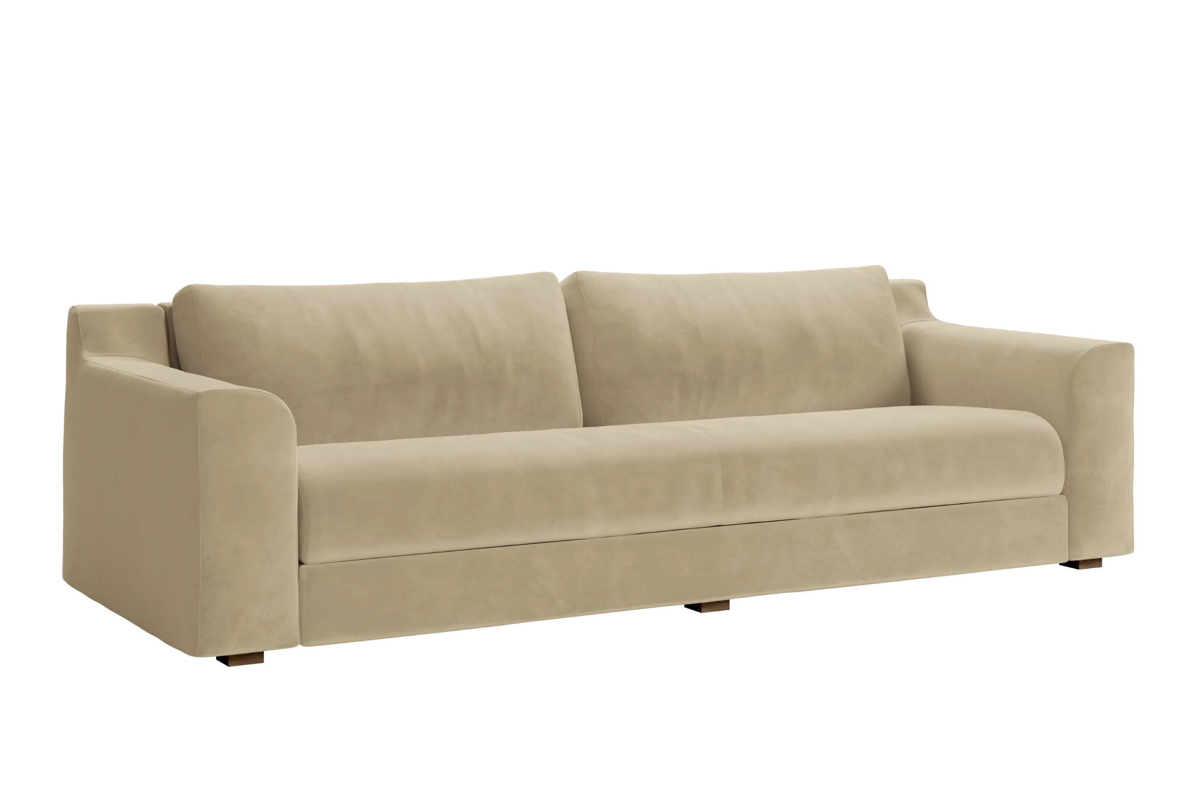The Elevate 96" Sofa in Recycled Velvet