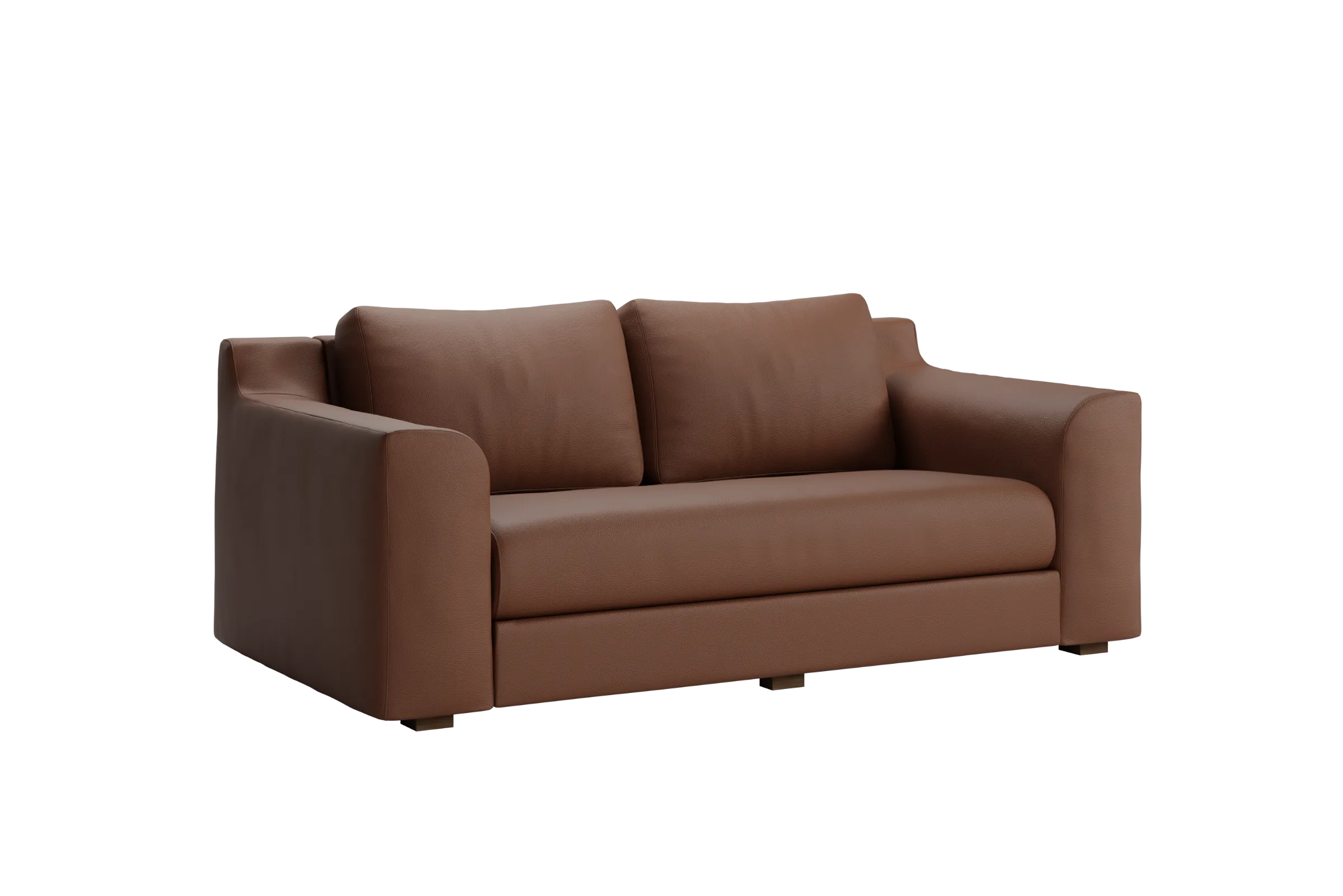 The Elevate Loveseat in Cactus Leather