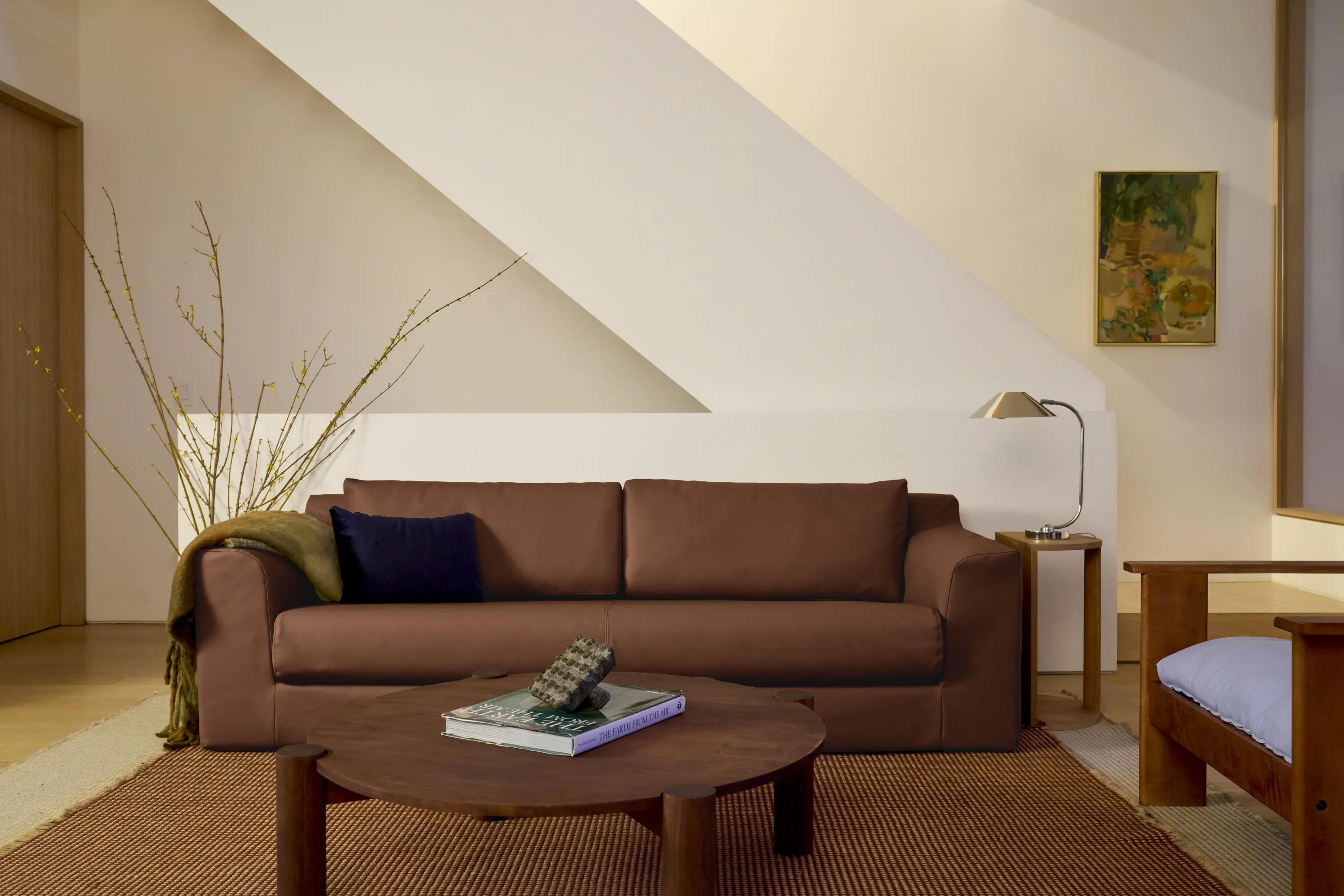 The Elevate Loveseat in Cactus Leather