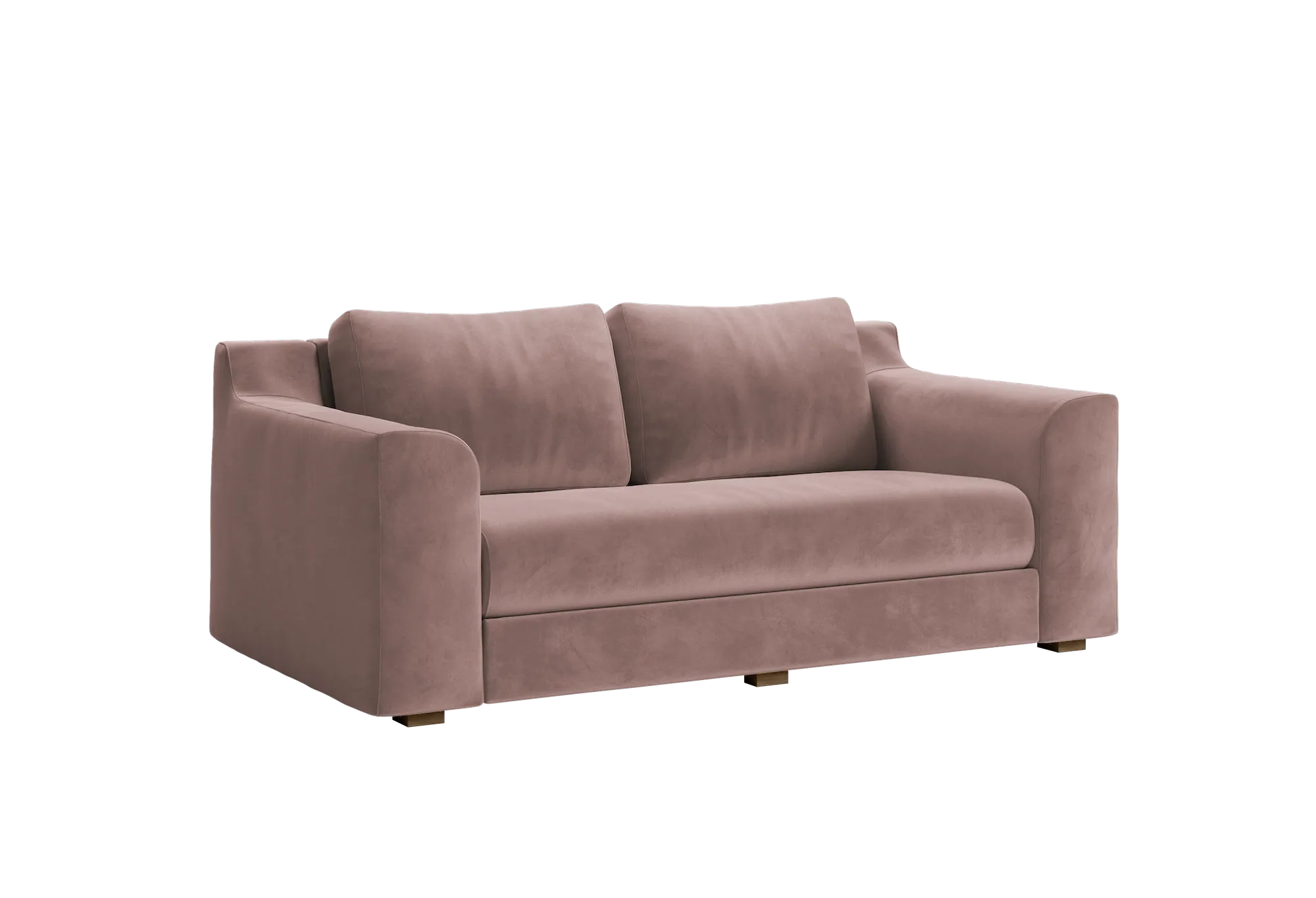 The Elevate Loveseat in Recycled Velvet