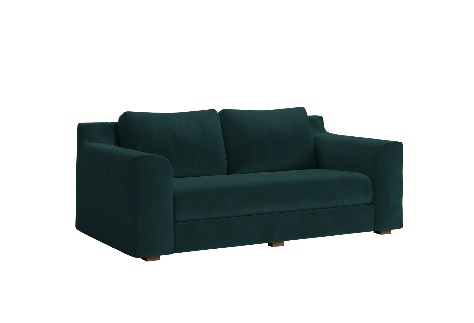 The Elevate Loveseat in Recycled Velvet