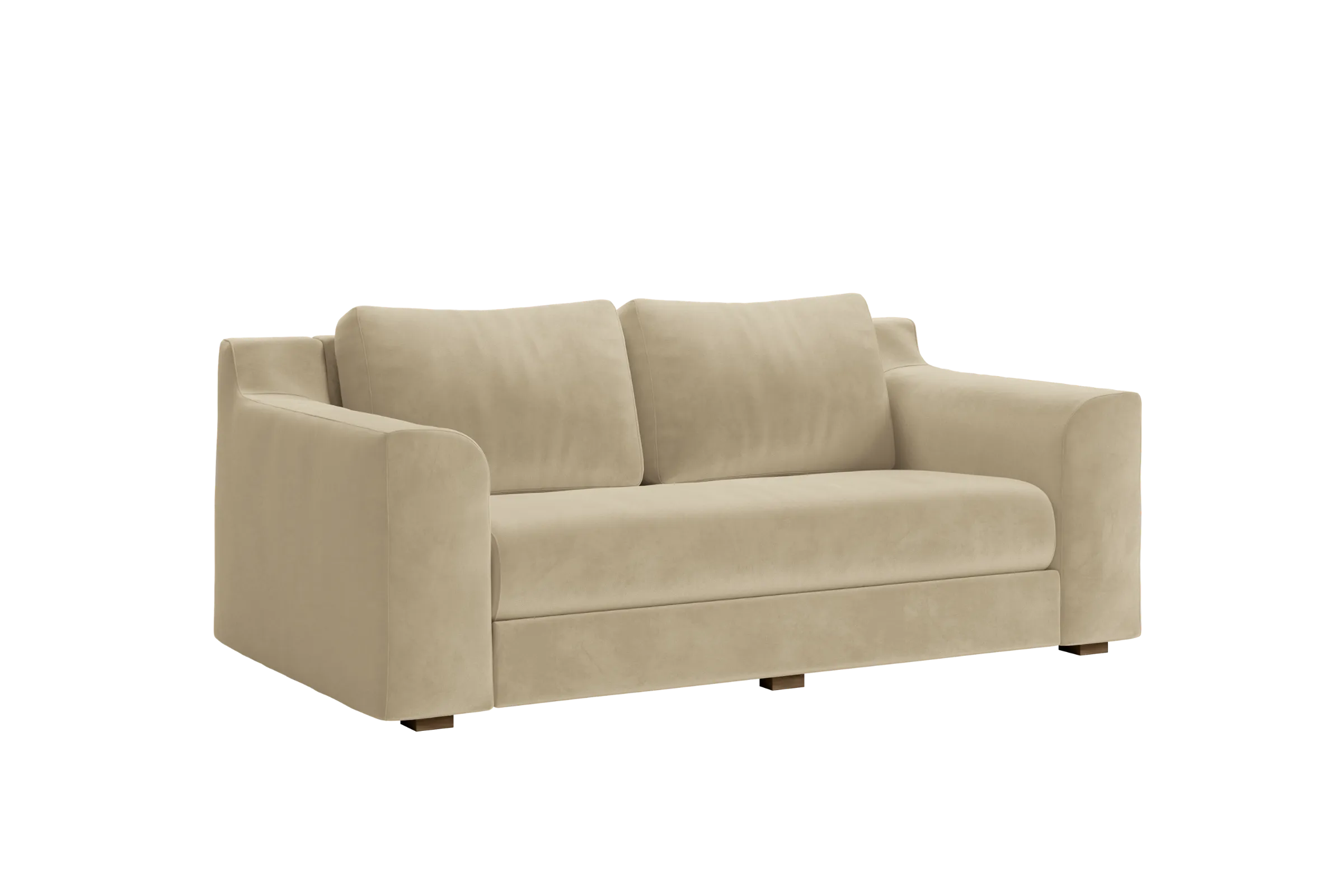 The Elevate Loveseat in Recycled Velvet