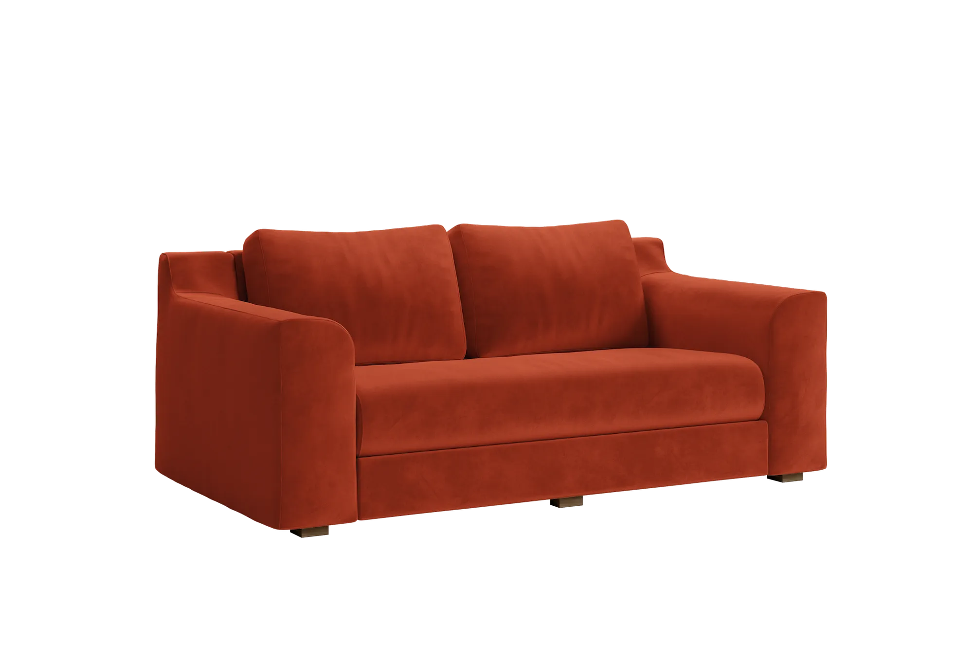 The Elevate Loveseat in Recycled Velvet