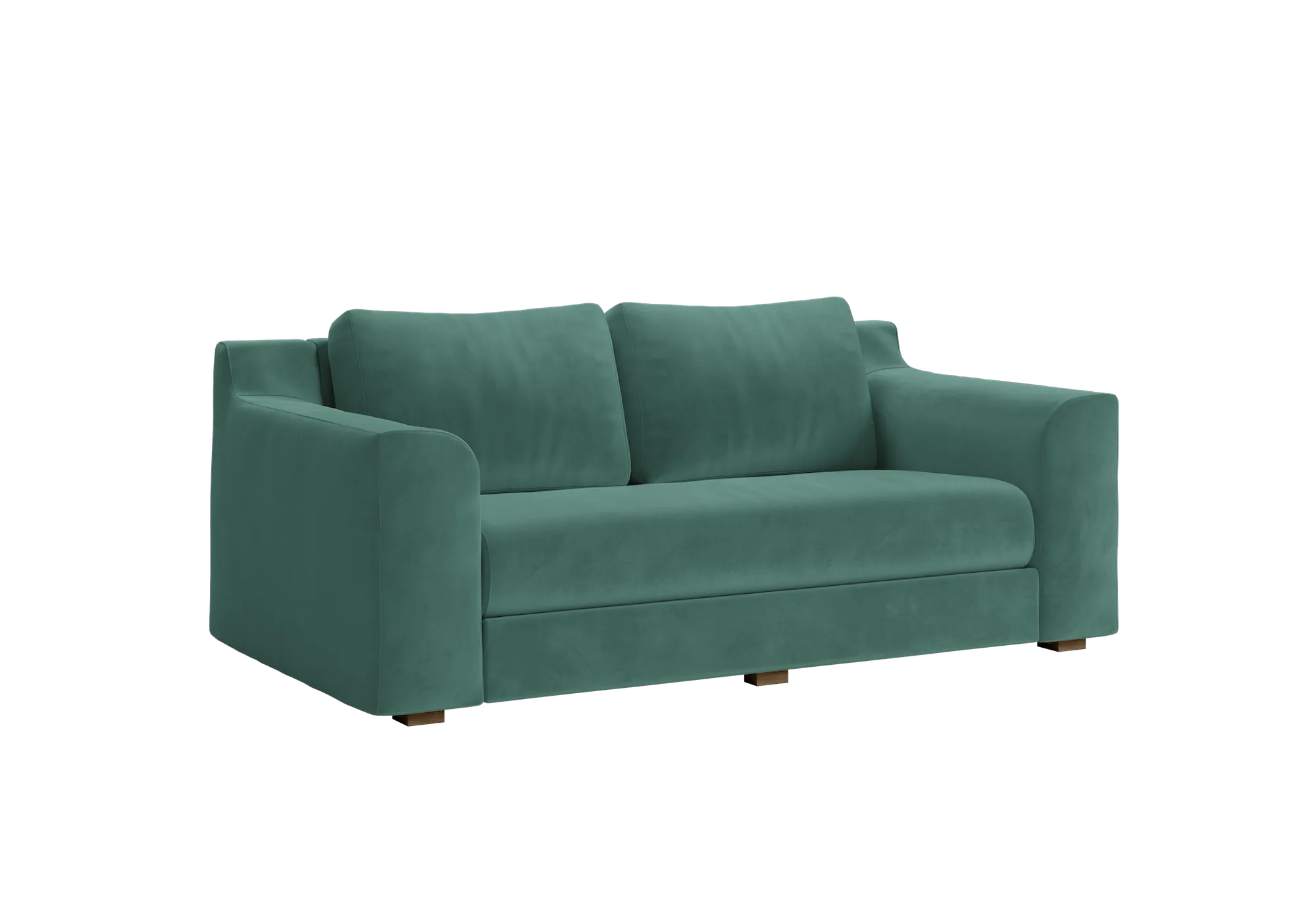The Elevate Loveseat in Recycled Velvet