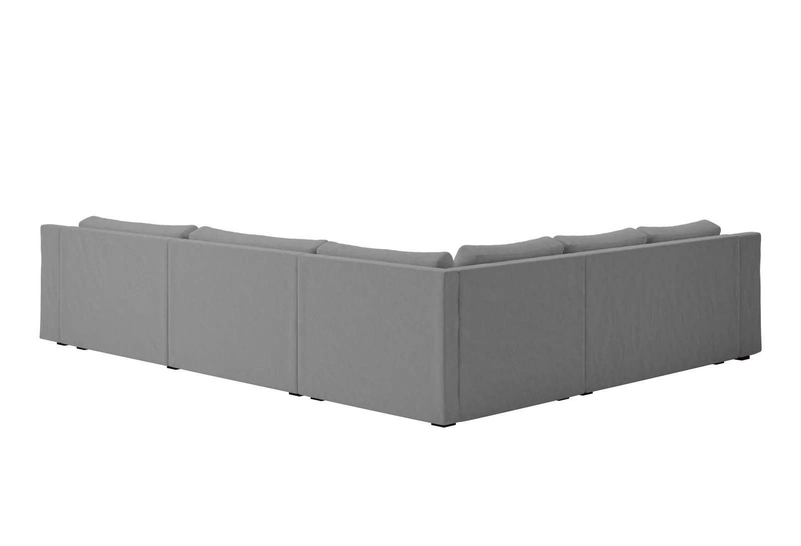 The Elevate Reversible L Sectional in Upcycled Poly